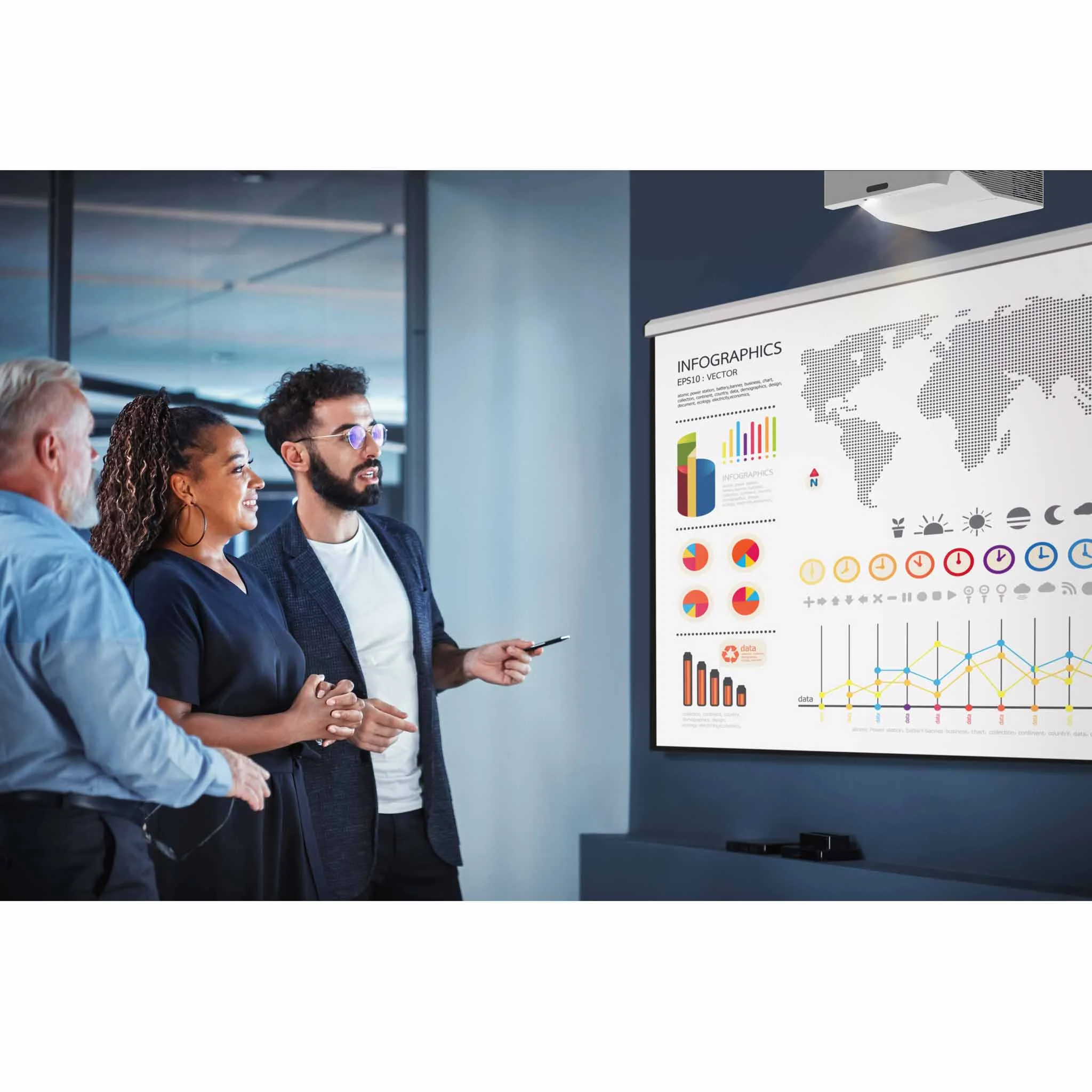 infographics, presentation, Tafel, Teammeeting, Diagramme