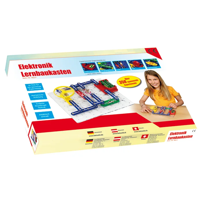 Elektronik, Lernkasten, Experimentierkasten, Kunststoff, Kinder