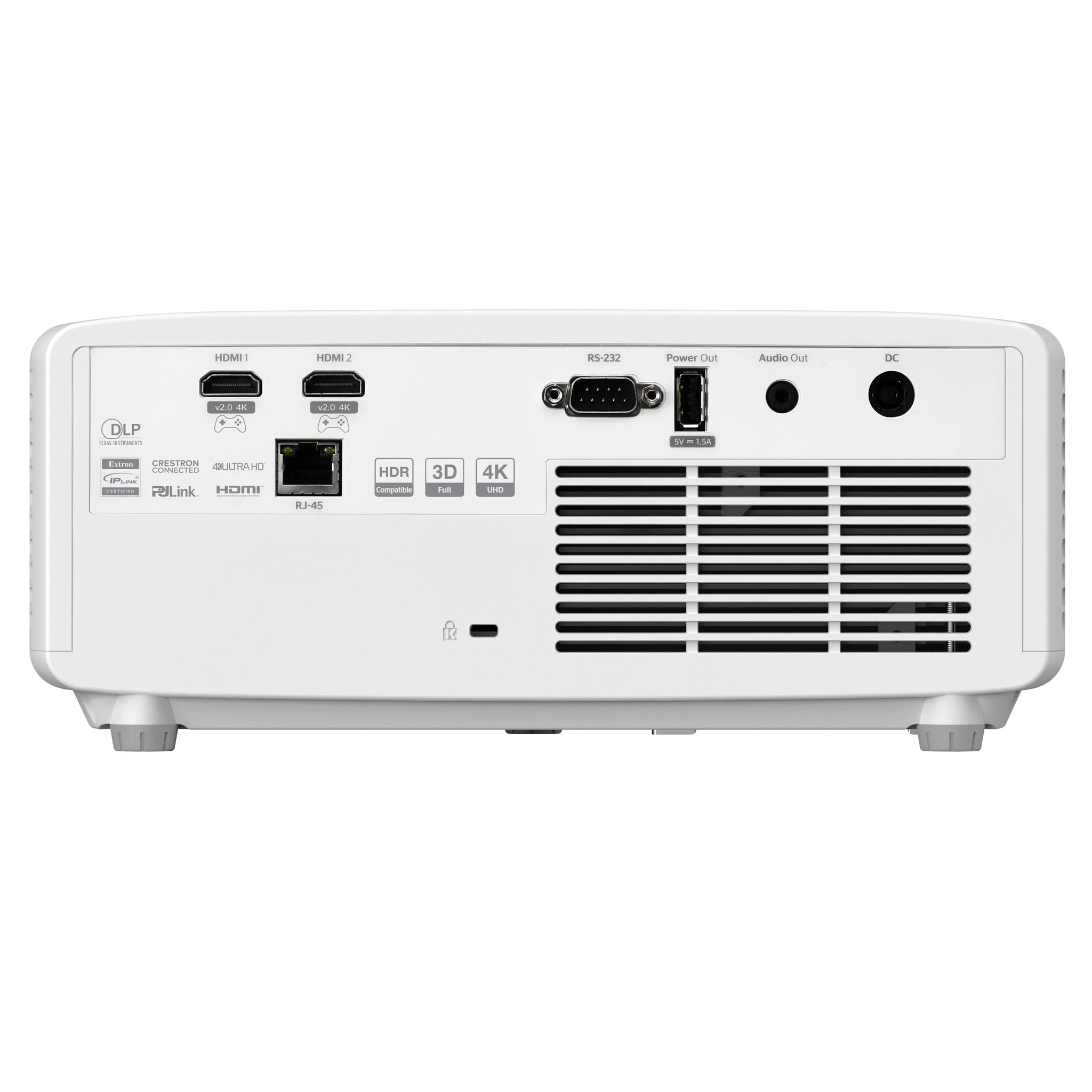 Beamer, Projektor, HDMI, RJ-45, Lüftergitter