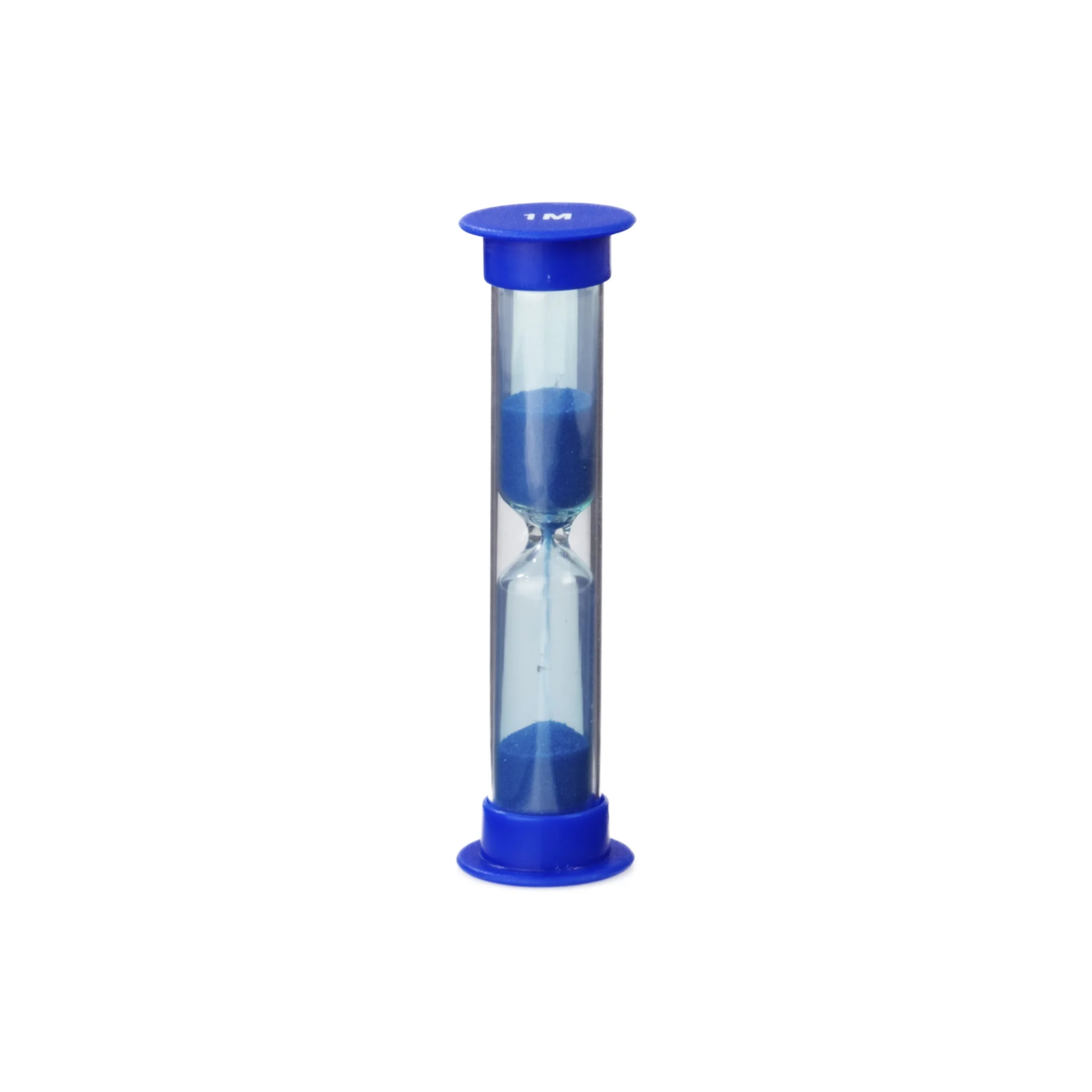 Sanduhr, Stoppuhr, Kunststoff, Blau, Transparent