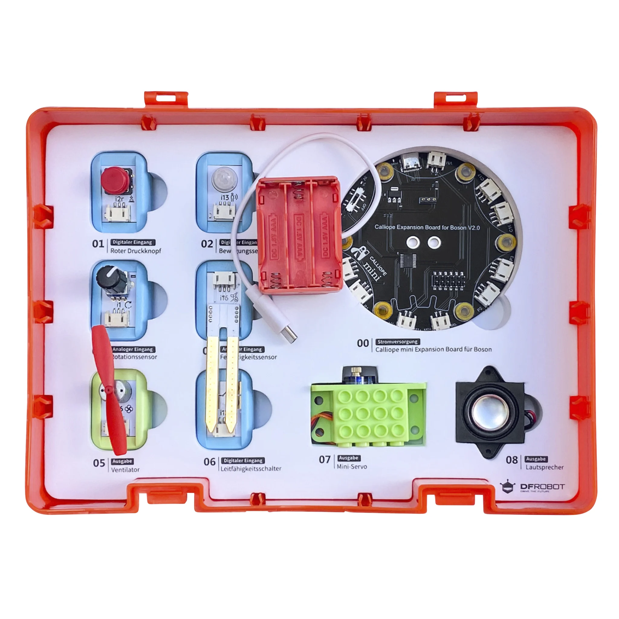 robotik, bildungsset, elektronik, kit, schaltungsboard
