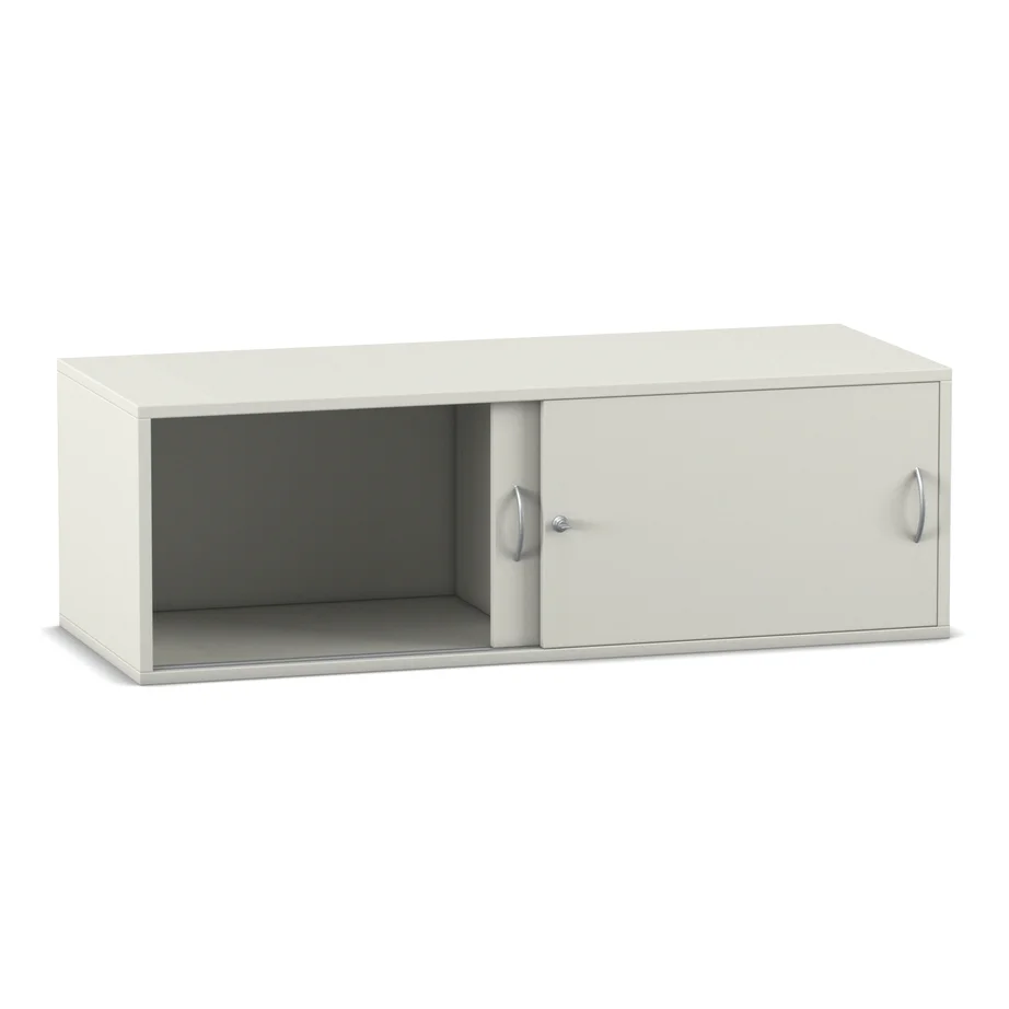 Sideboard, Schrank, Aufbewahrung, Weiß, Griffe aus Metall