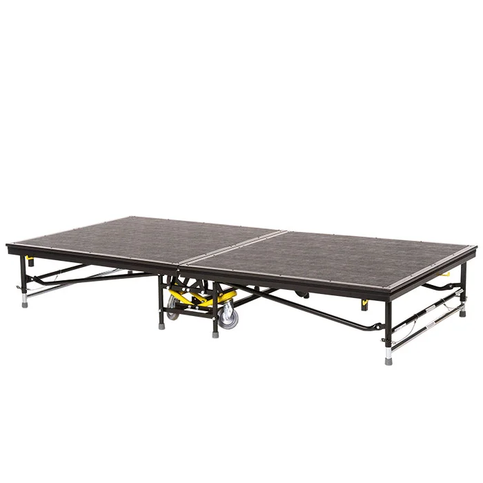Plattformbühne, rollbare Bühne, Arbeitsbühne, Stahlrahmen, rollen Plattform