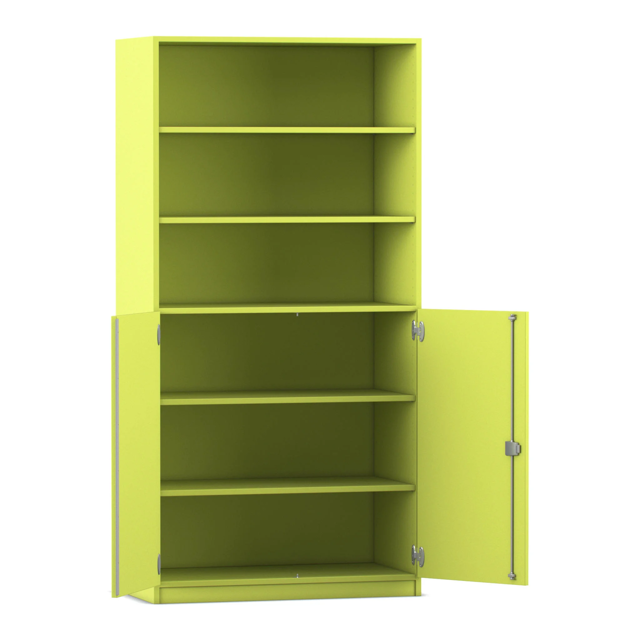 Regal, Schrank, Schuhregal, öffnung, hellgrün