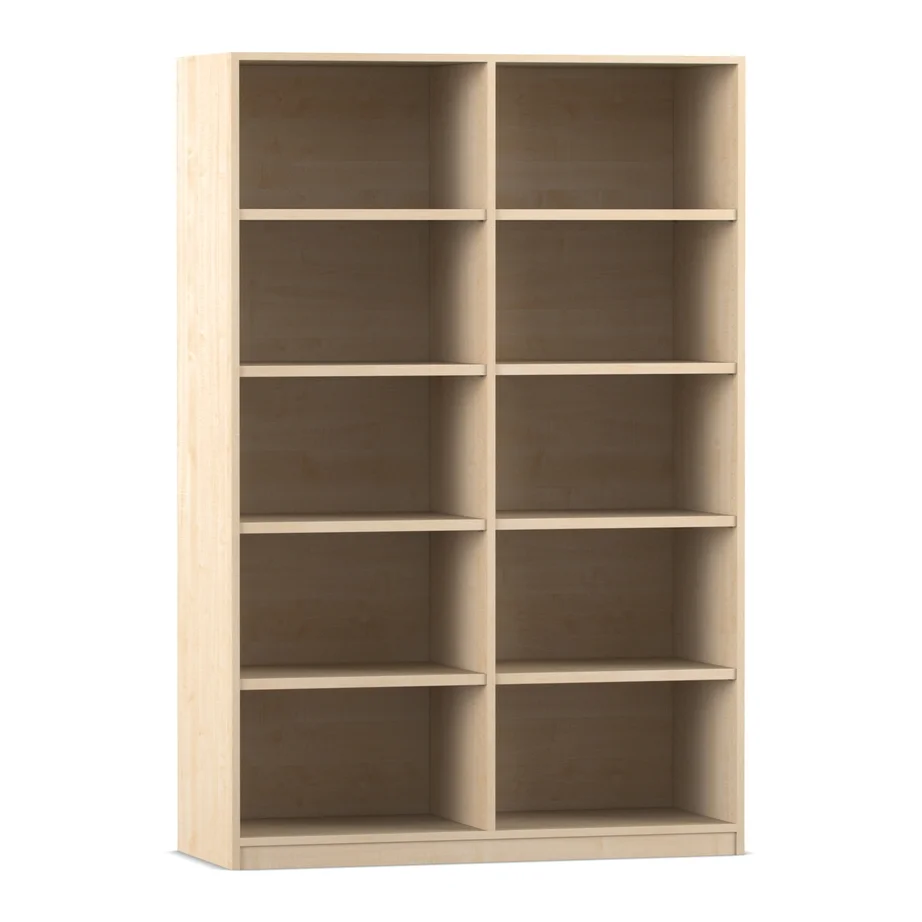Bücherregal, Regal, Holzregal, offenes Regal, Stauraum