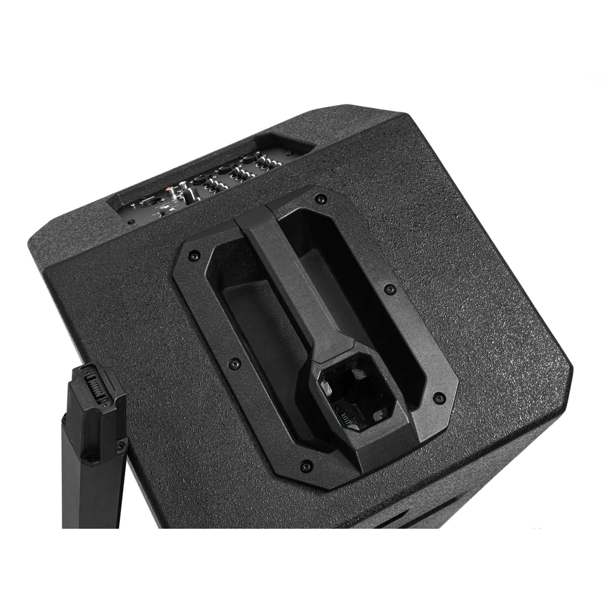 Lautsprecher, Bassbox, Gehäuse, Stativbefestigung, Kabelanschluss