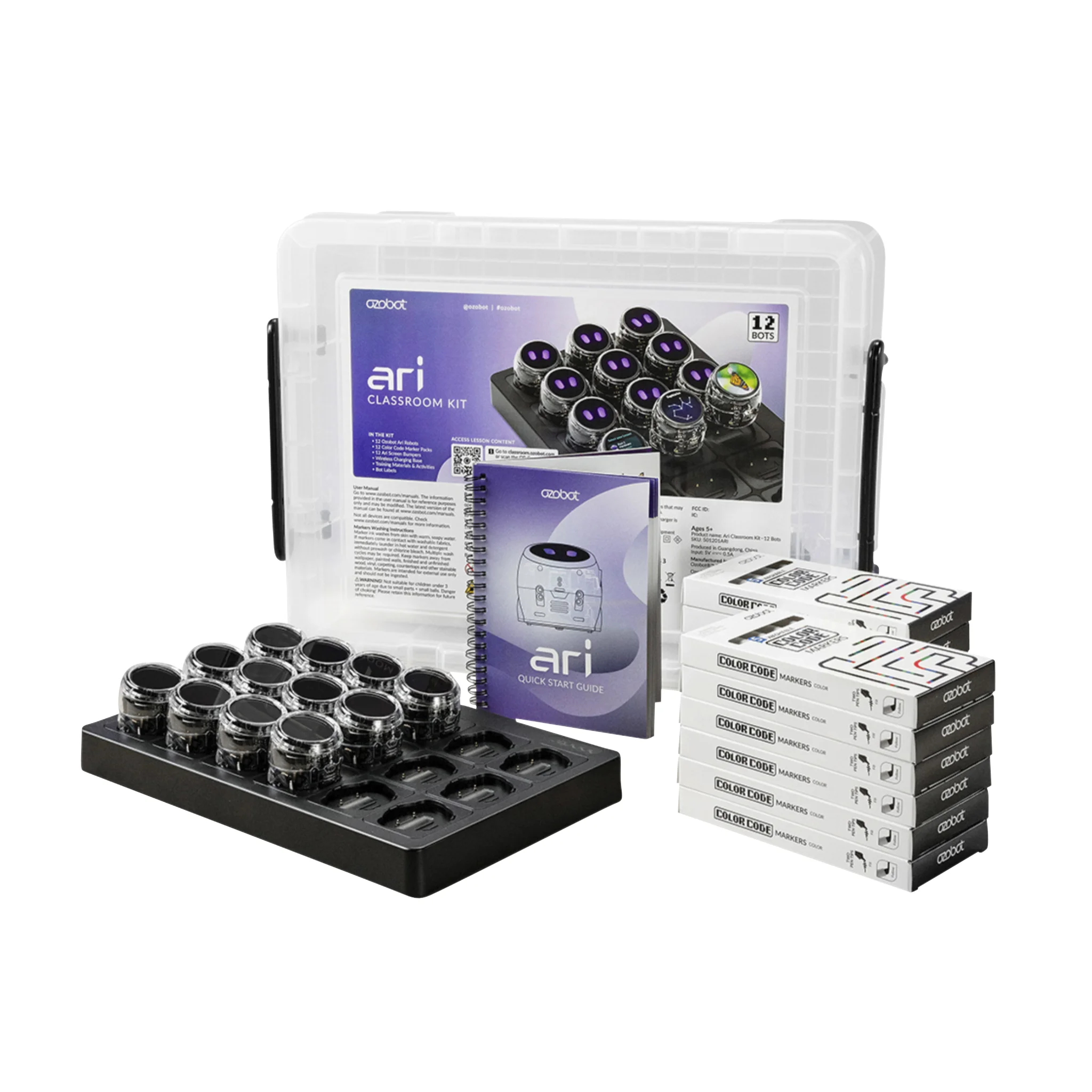 Kits, ARi Classroom, Color Code, Beschriftung, Aufbewahrungskoffer