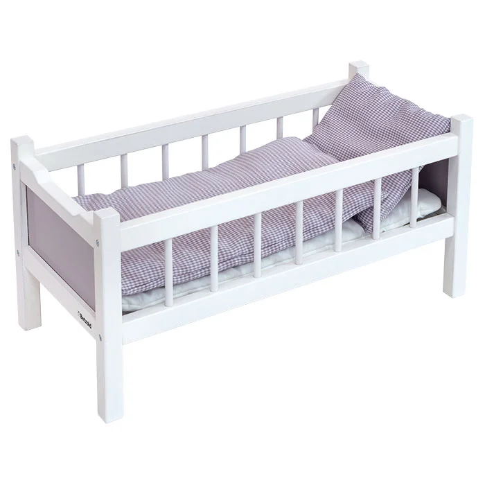 Puppenbett, Buchenholz