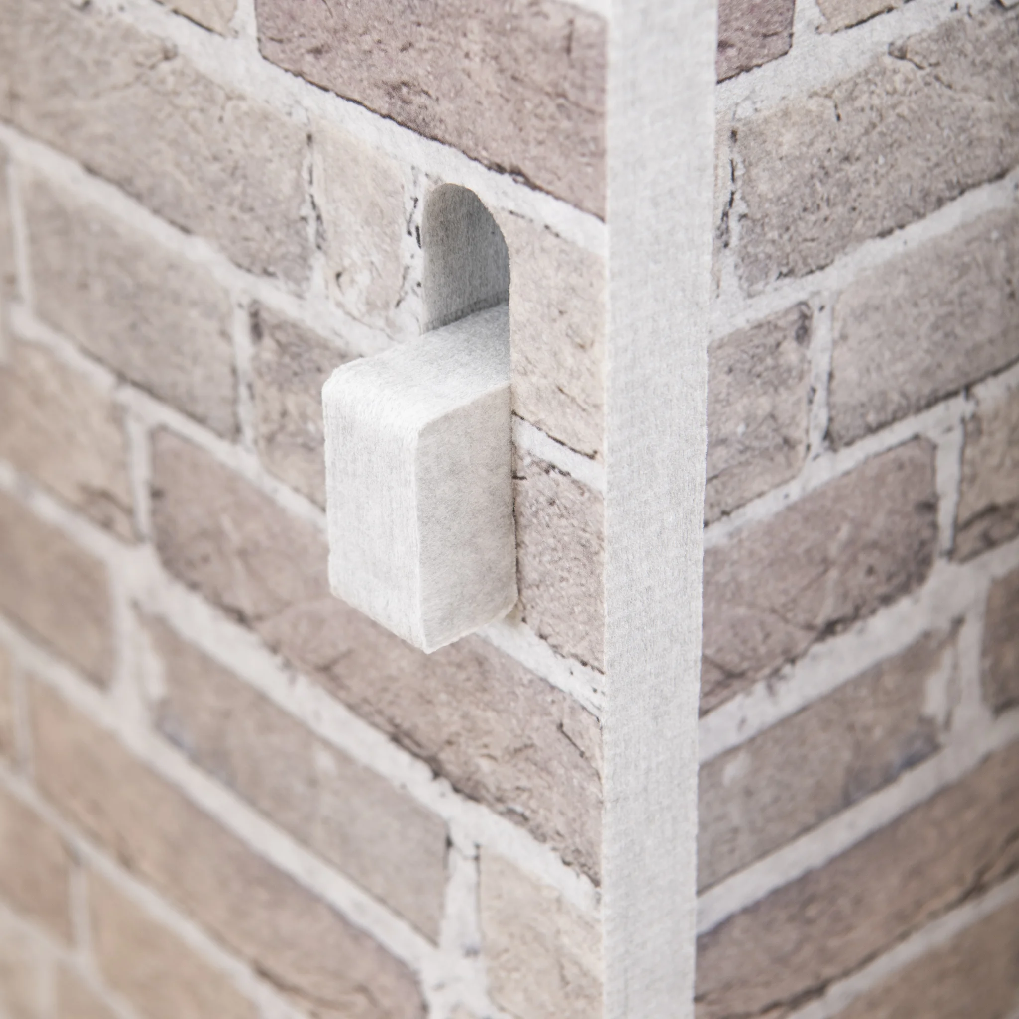 Steckverbindung, Betonblock, Wandhalter, Mauerwerk, Klemmstift