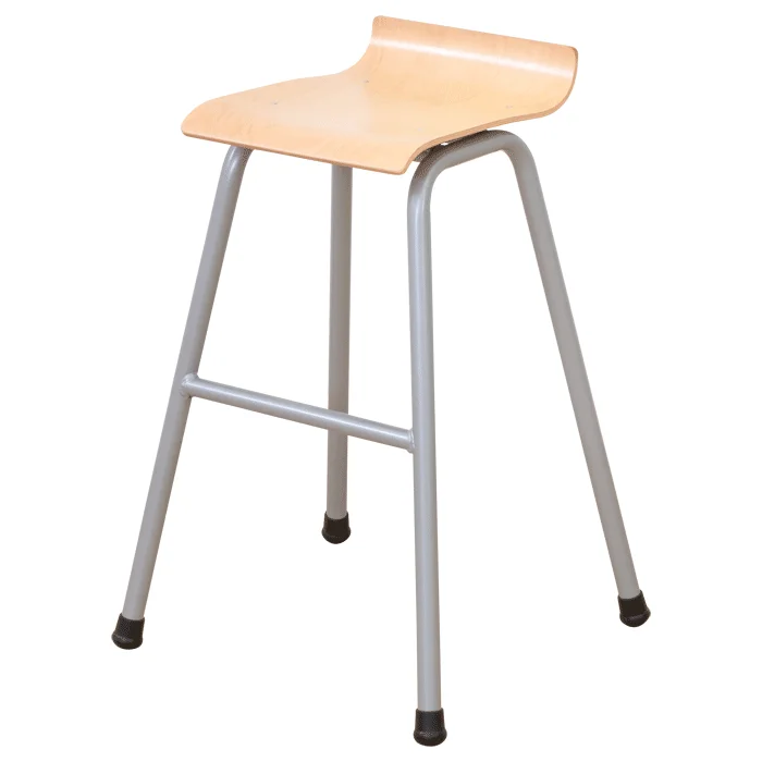 Hochhocker, RAL 9006 Weißaluminium