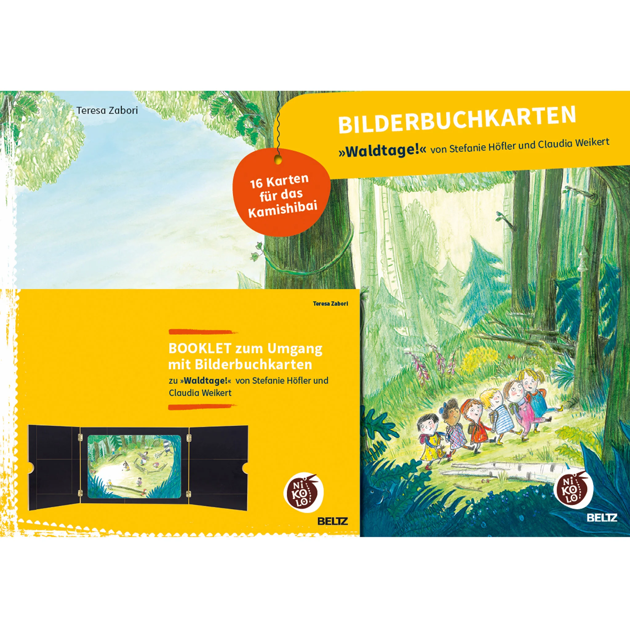 Kamishibai-Bilderbuchkarten, Waldtage!