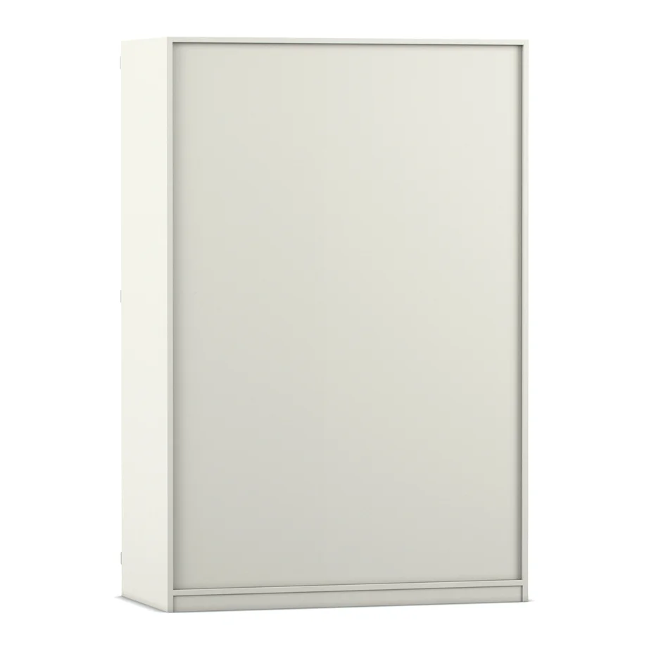 Kleiderschrank, Schrank, Schiebetür, weiß, Massivholz