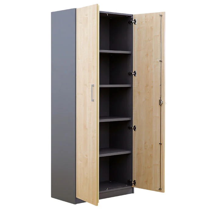 Hängeschrank, Schrank, Metallschrank, Holzlaminat, Regalboden