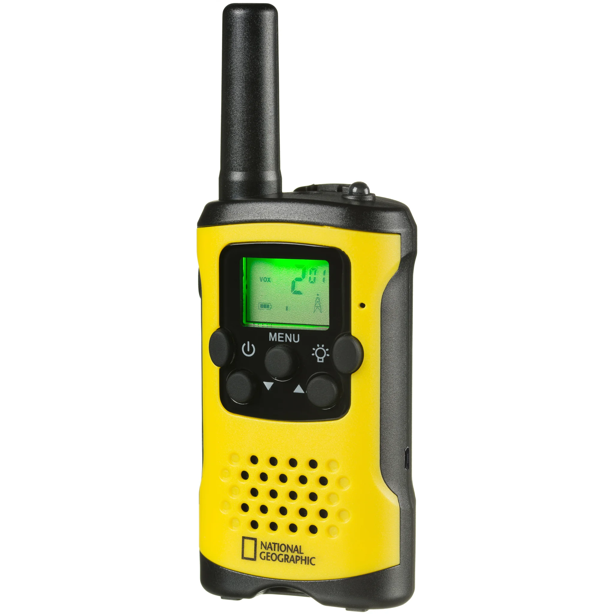 Funkgerät, Walkie-Talkie, Gelb, LCD-Anzeige, National Geographic