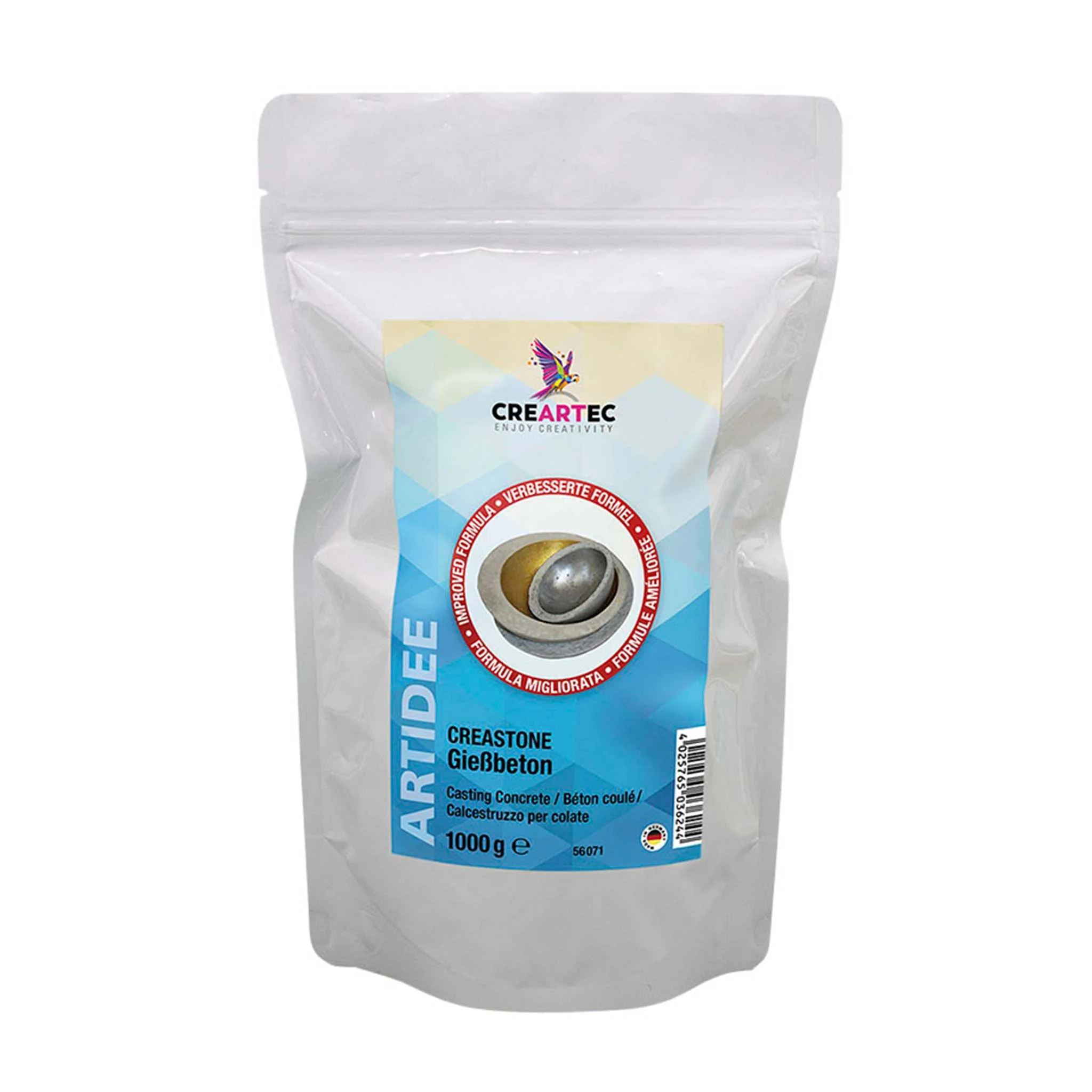 Artdide, Gießsand, Betonmischung, Creastone, 1000 g