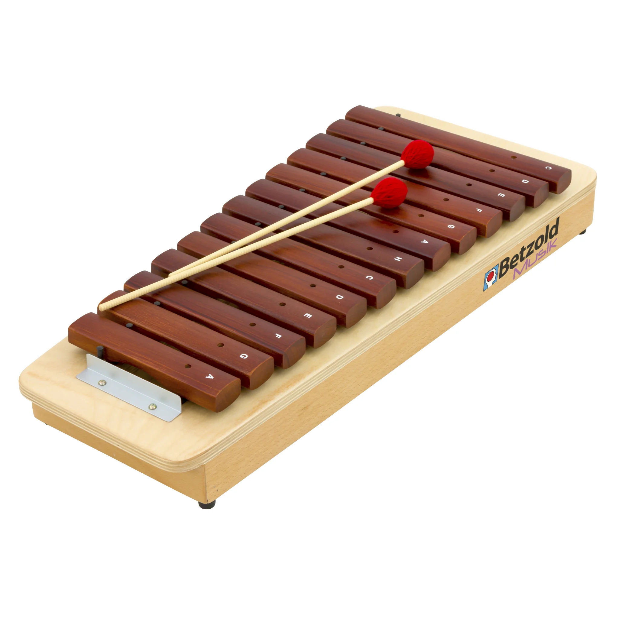 xylophon, Holz, Schlegel, zwei Schlägel, Musikinstrument