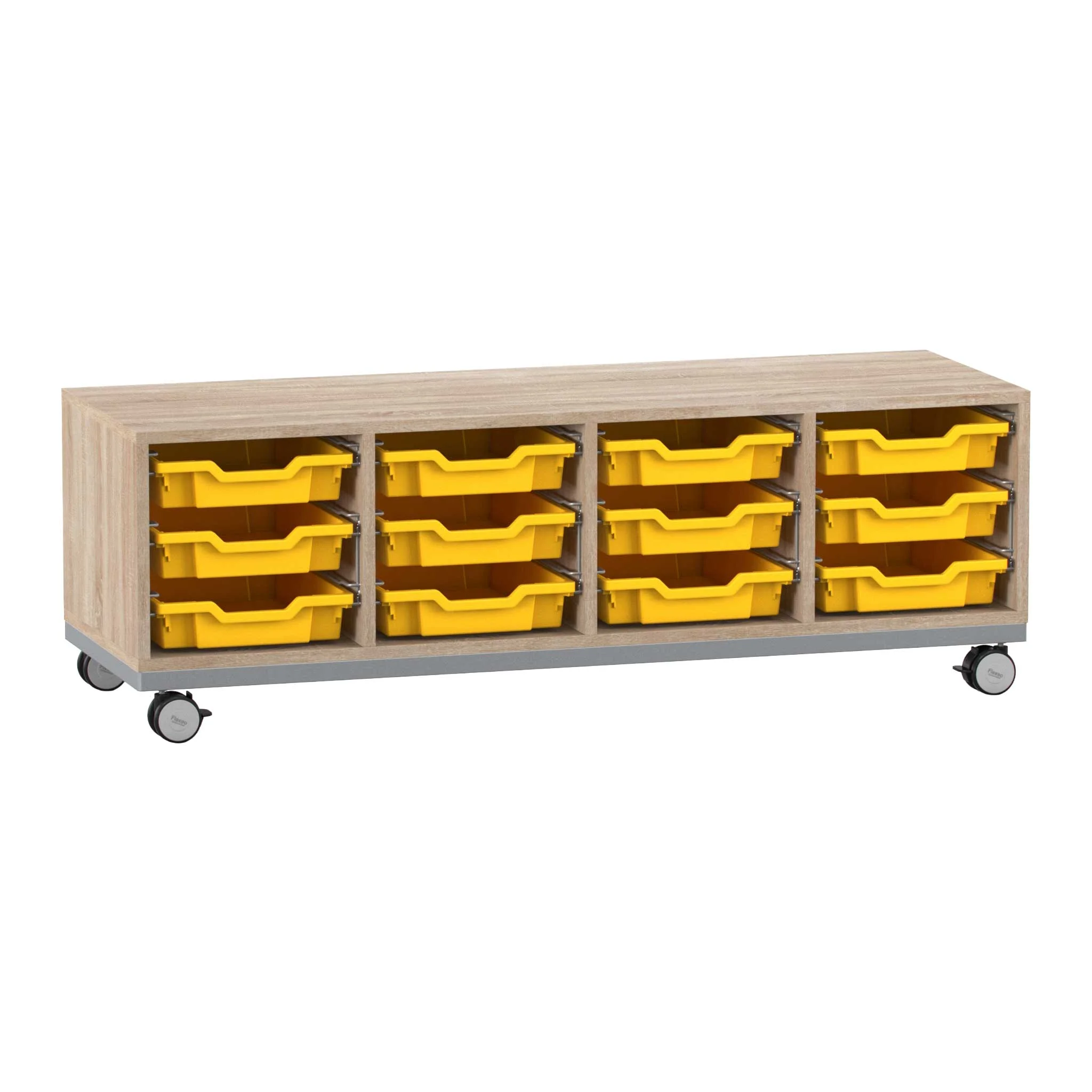 Werkbank, Rollwagen, Rollenboden, Gummiboden, Aufbewahrungskasten
