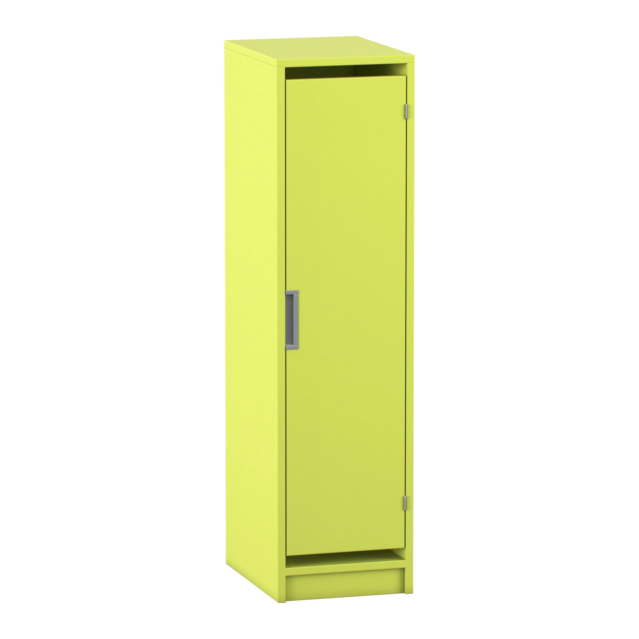 Kategorie: Schrank, Material: Metall, Farbe: Limettengrün, Türtyp: Einzelner Türschrank, Griffart: Metallgriff