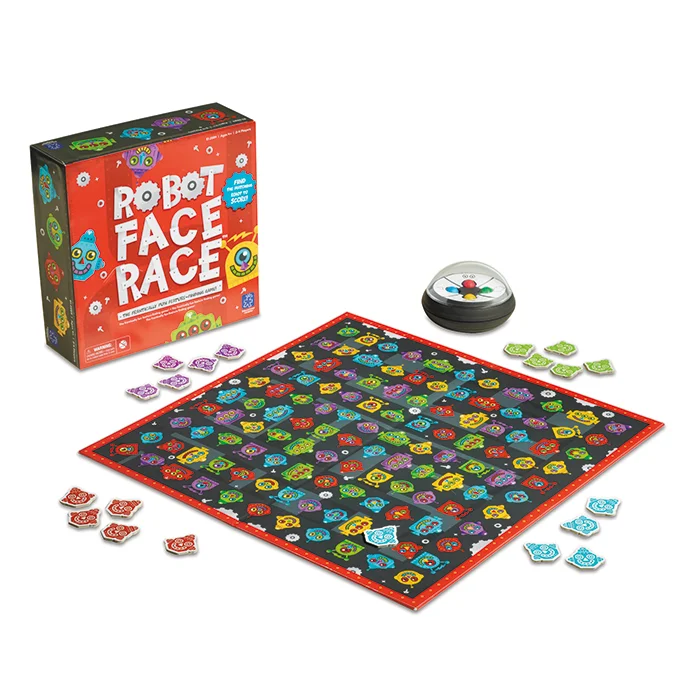 Robot Face Race