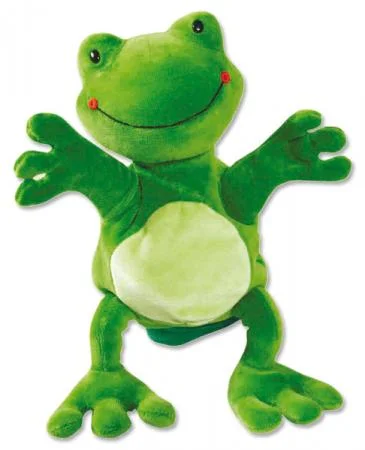 Handpuppe Frosch