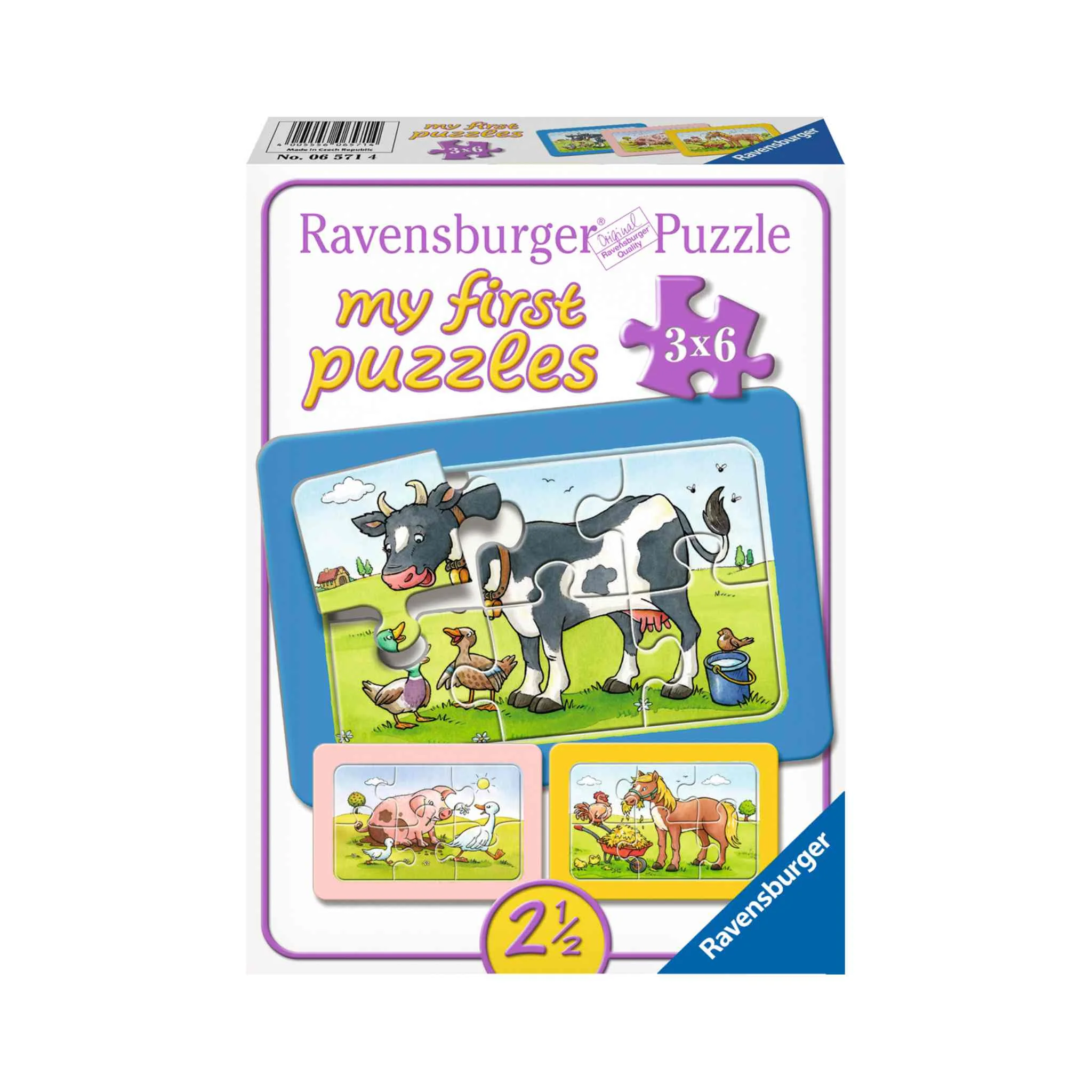 Puzzle, Kuh, Bauernhof, Tier, Puzzle