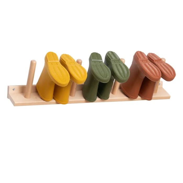 Gummi-Slipper, Kinderschuhhalter, Sandaletten, Mehrfarbig, Aufbewahrungslaufsteg