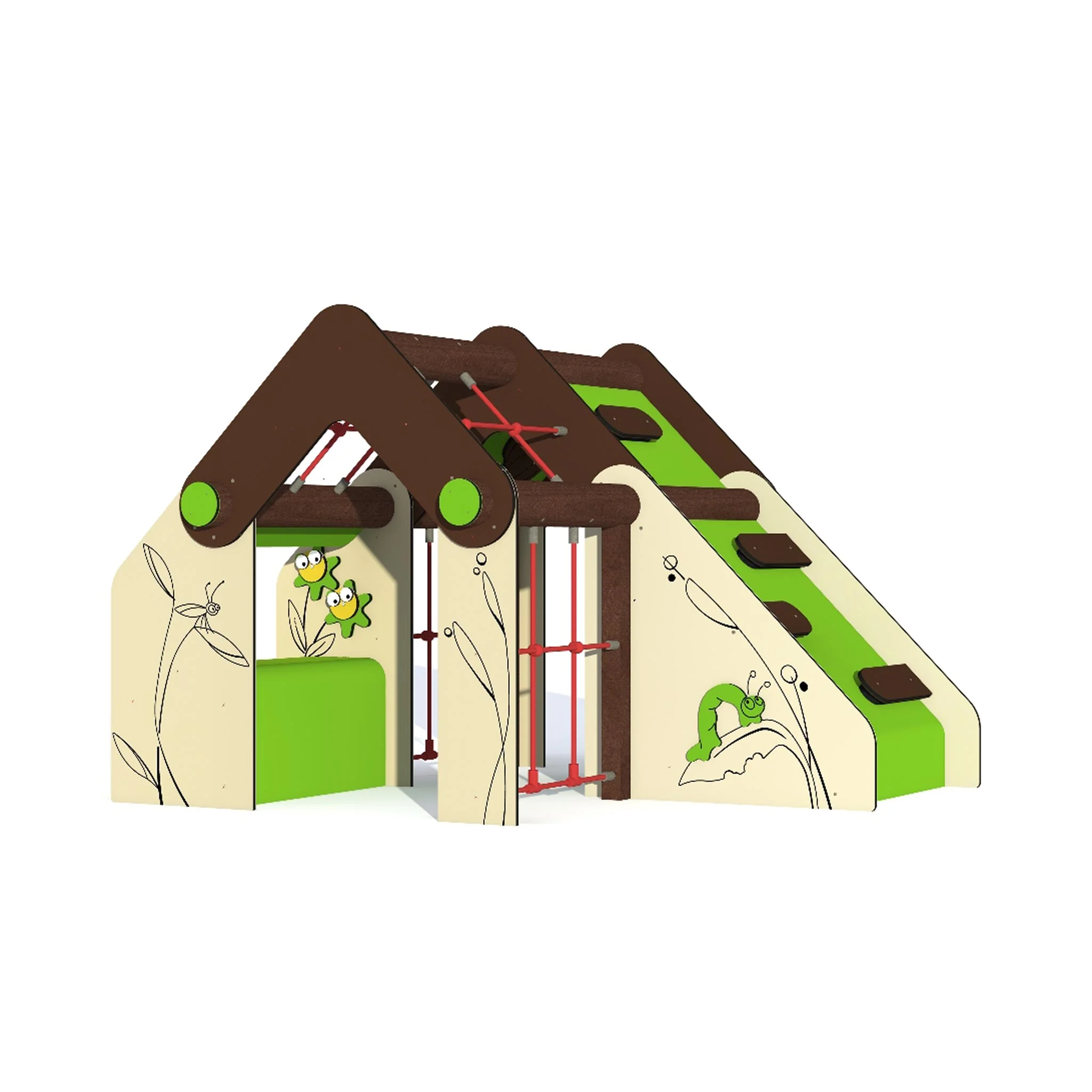 Spielhaus Kletterbutze Sweety