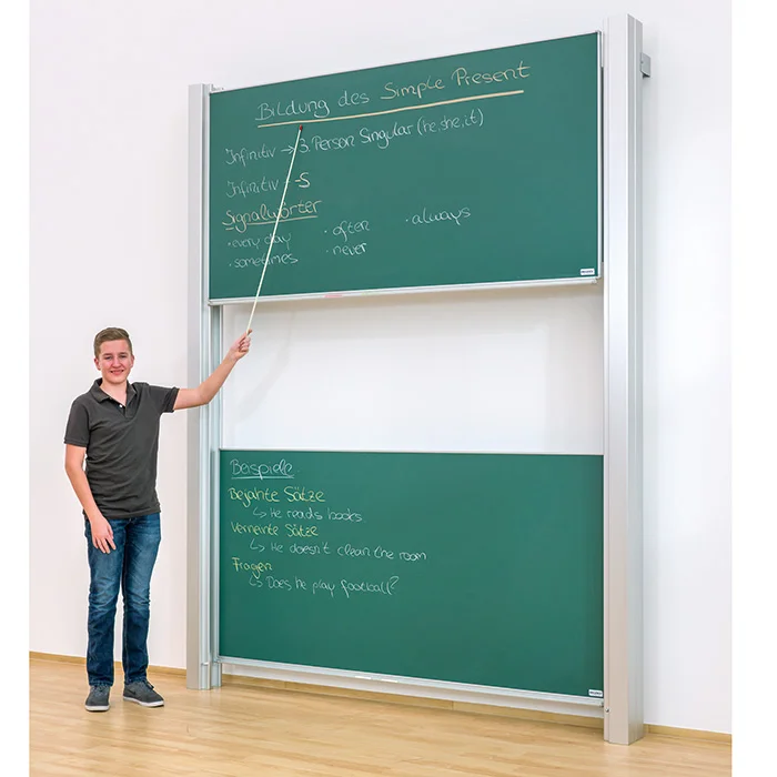 Zweiflächige Pylonentafel, 200 x 100 cm