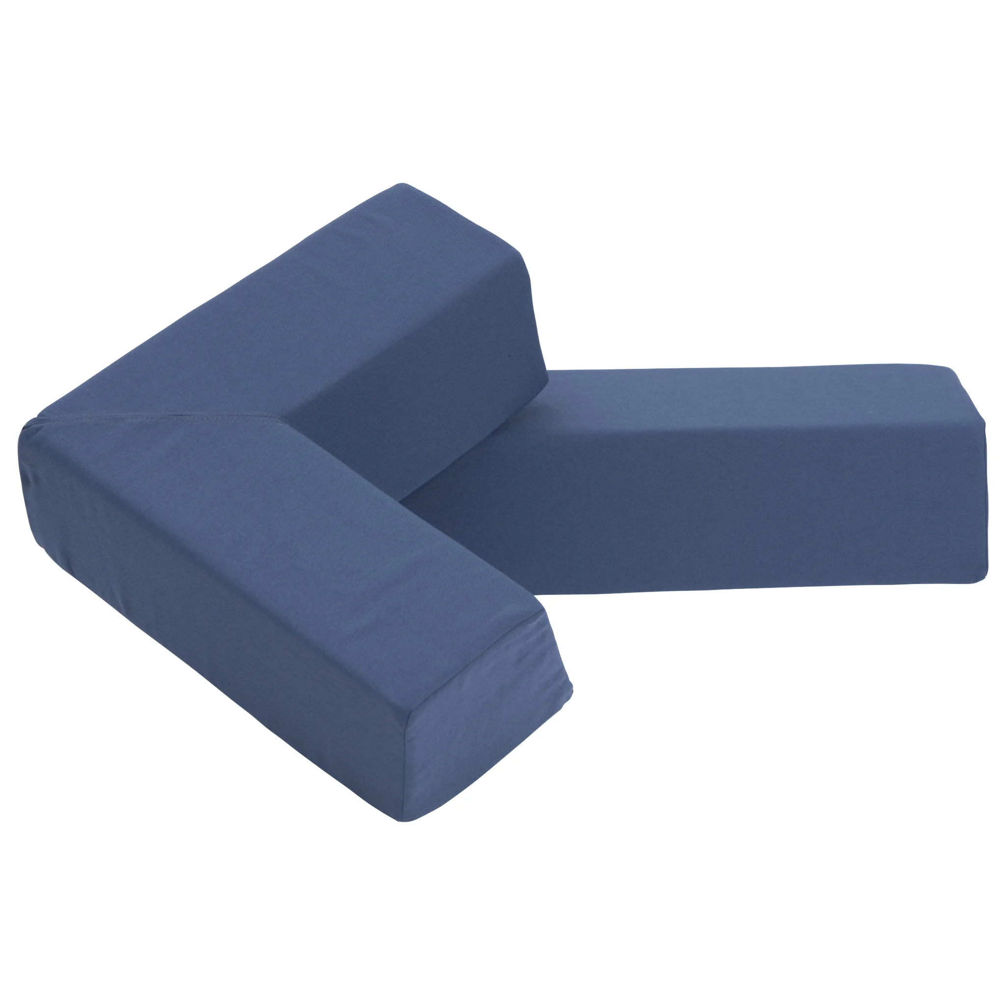 Sofakissen, Kissenhülle, Bezug, Blau, Möbelkissen