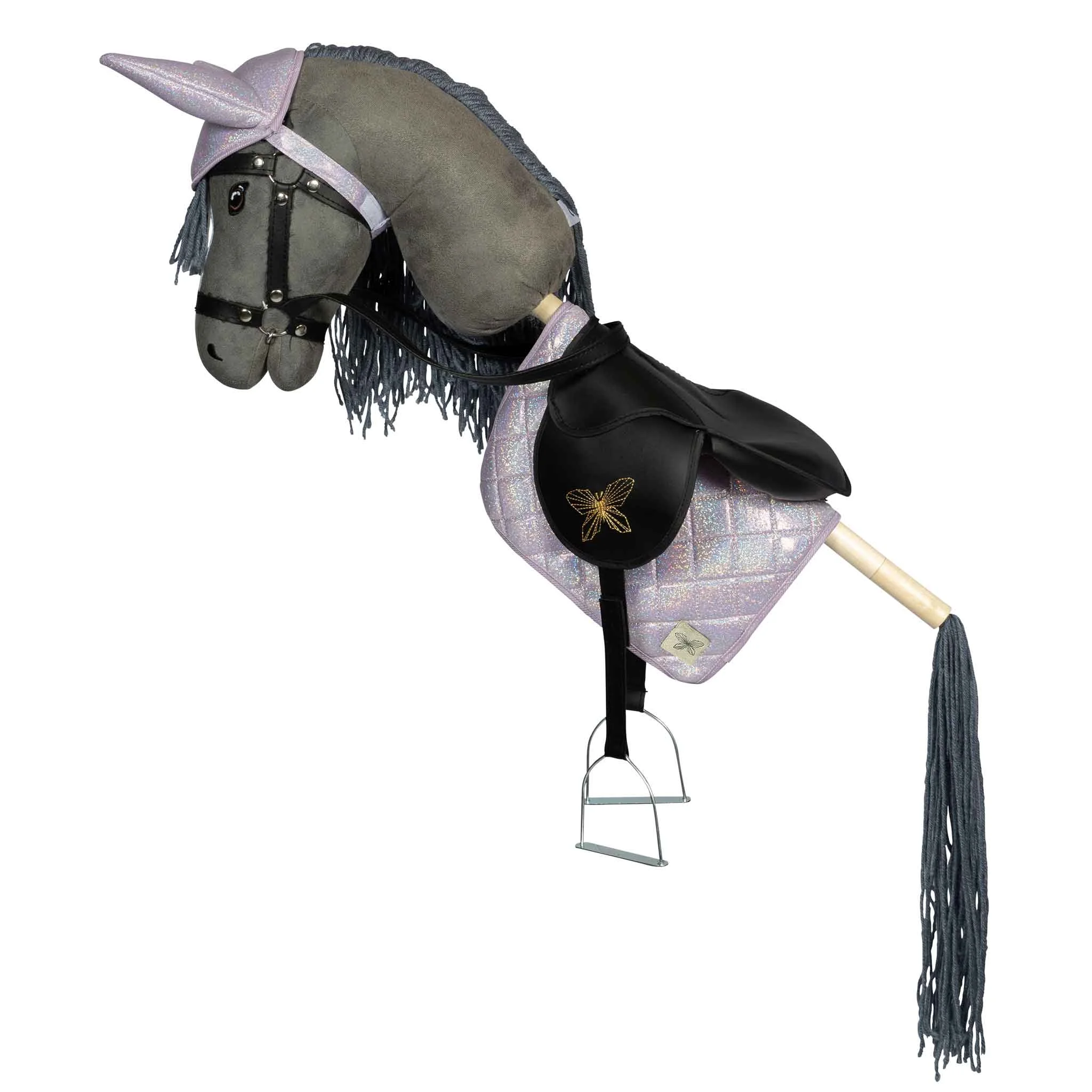 Pferd, Reitpferd, Sattel, Unicorn, Stoffpuppe