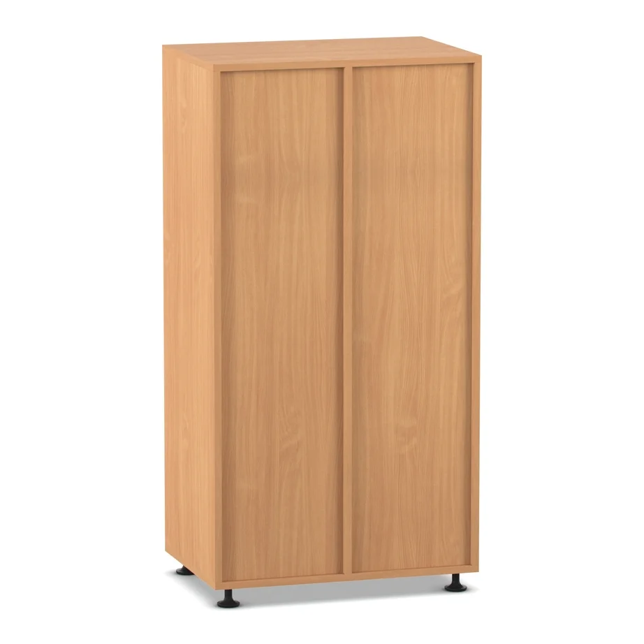 Schrank, Küchenschrank, Holz, zwei Türen, freistehend