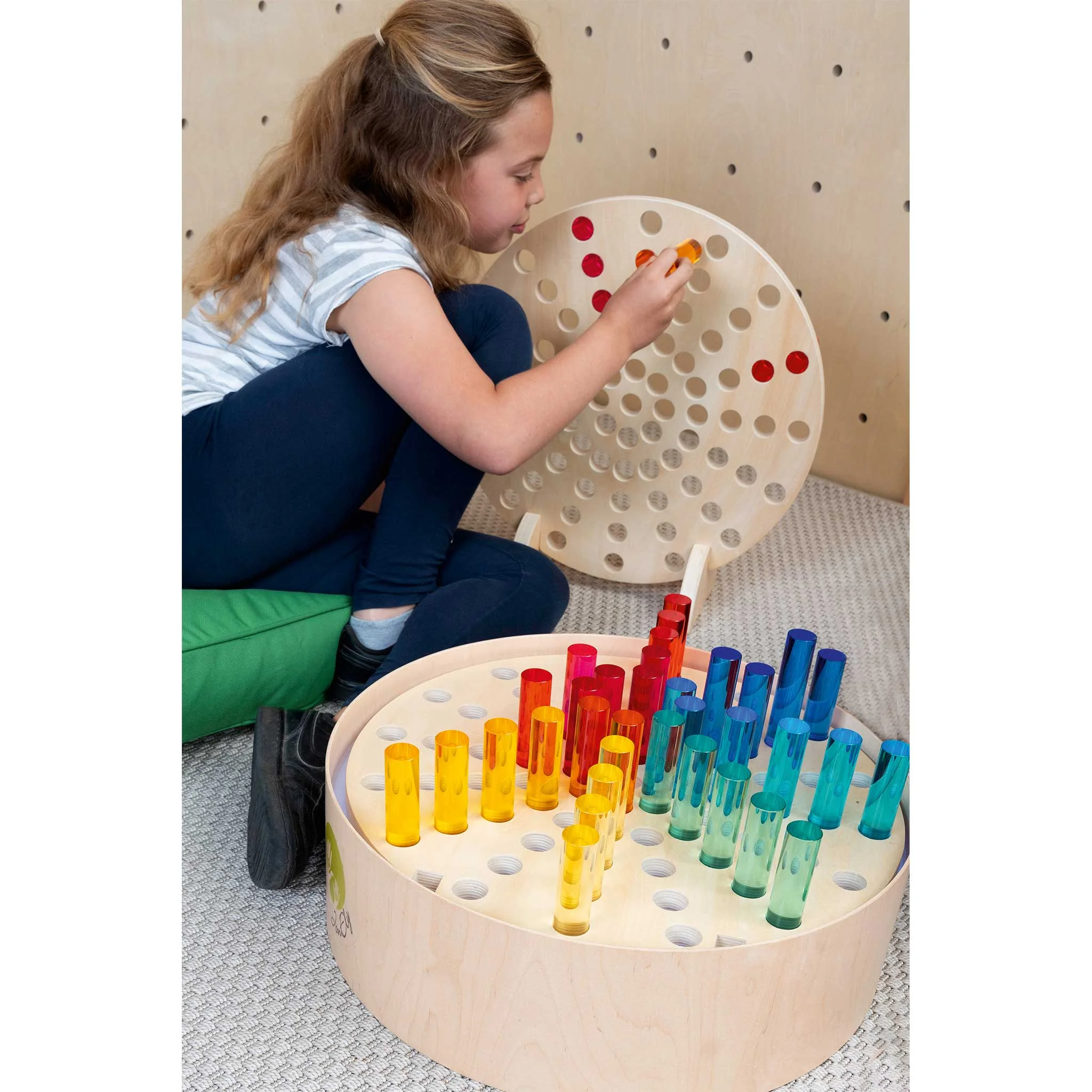 holz, spielzeug, farben, kegel, mühikei