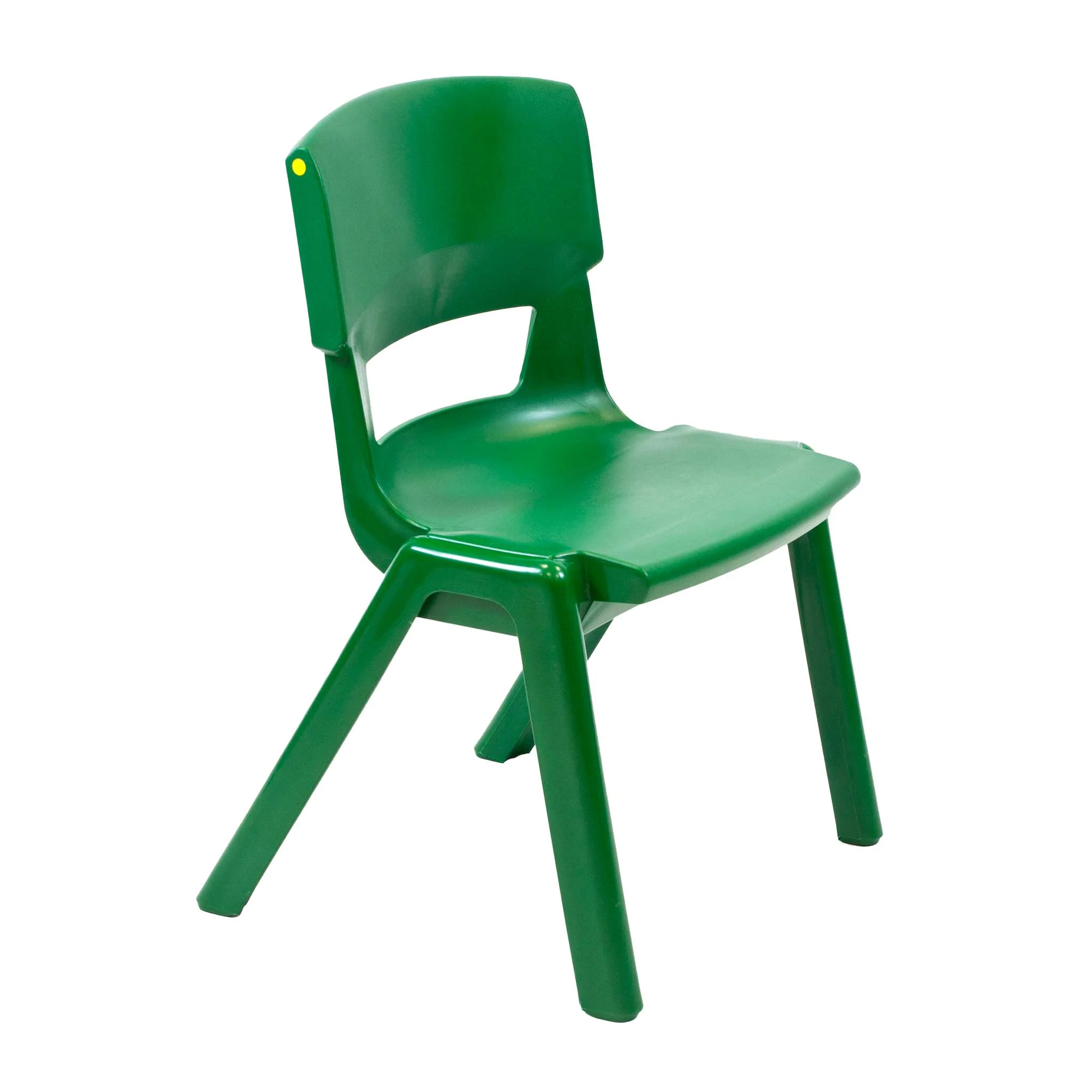Kinderstuhl, Sitzmöbel, Grün, Kunststoffstuhl, Gerades Design
