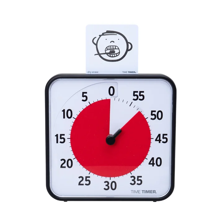 Koch-/Timer, Küchen-Timer, Zahlentimer, rot, quadratischer timer
