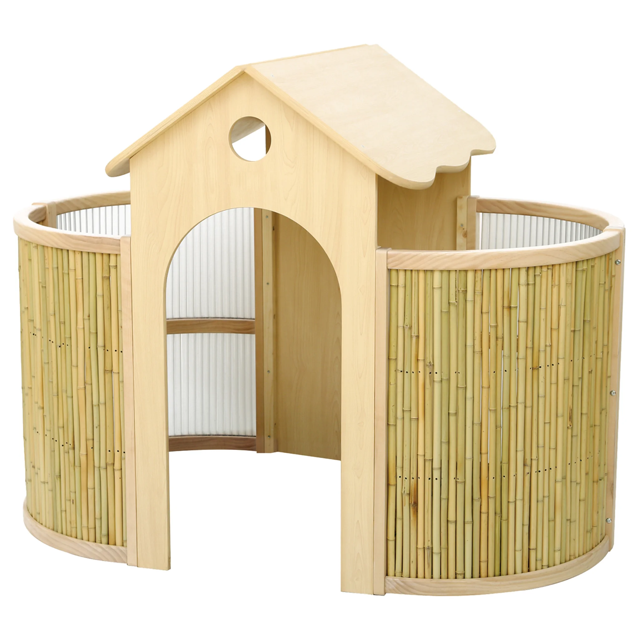 Bambus-Spielhaus