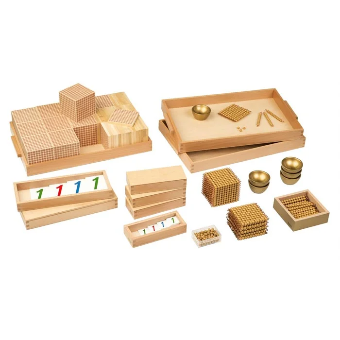 Holzbausatz, Wabenwürfel, Bausteine, Streumaterial, Bausystem