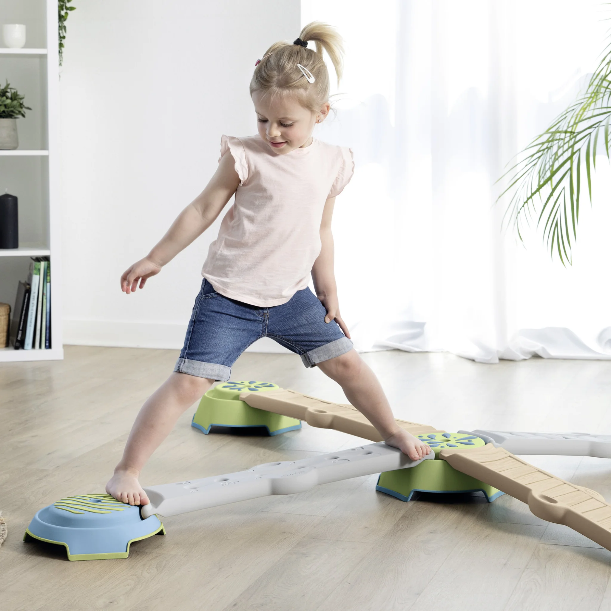 Kinderheld, Balanceplattform, Kletterbrücke, Spielzeugbrücke, Klemmsteg