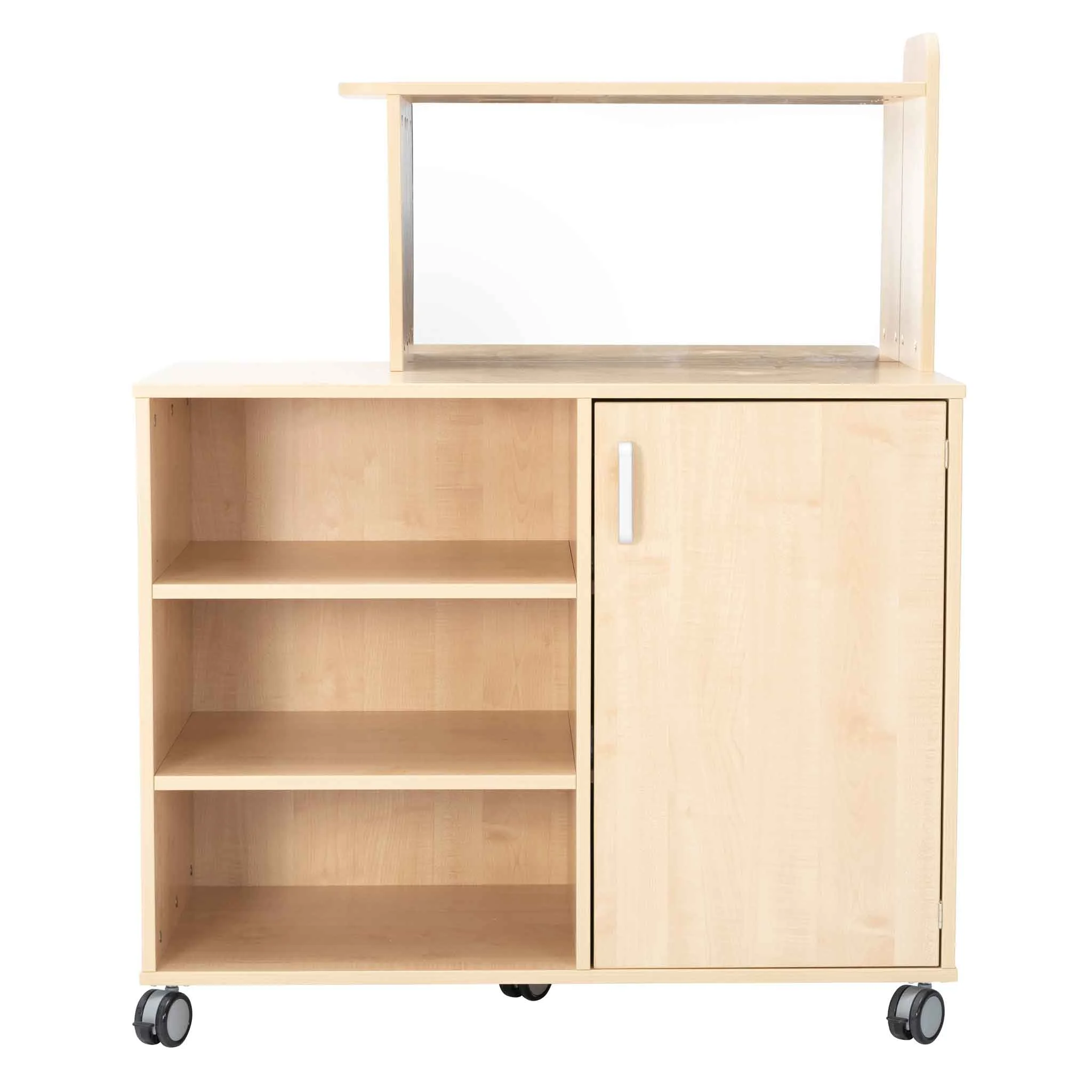 Holzplatte, Küchenwagen, Regal, Schrank, Rollwagen