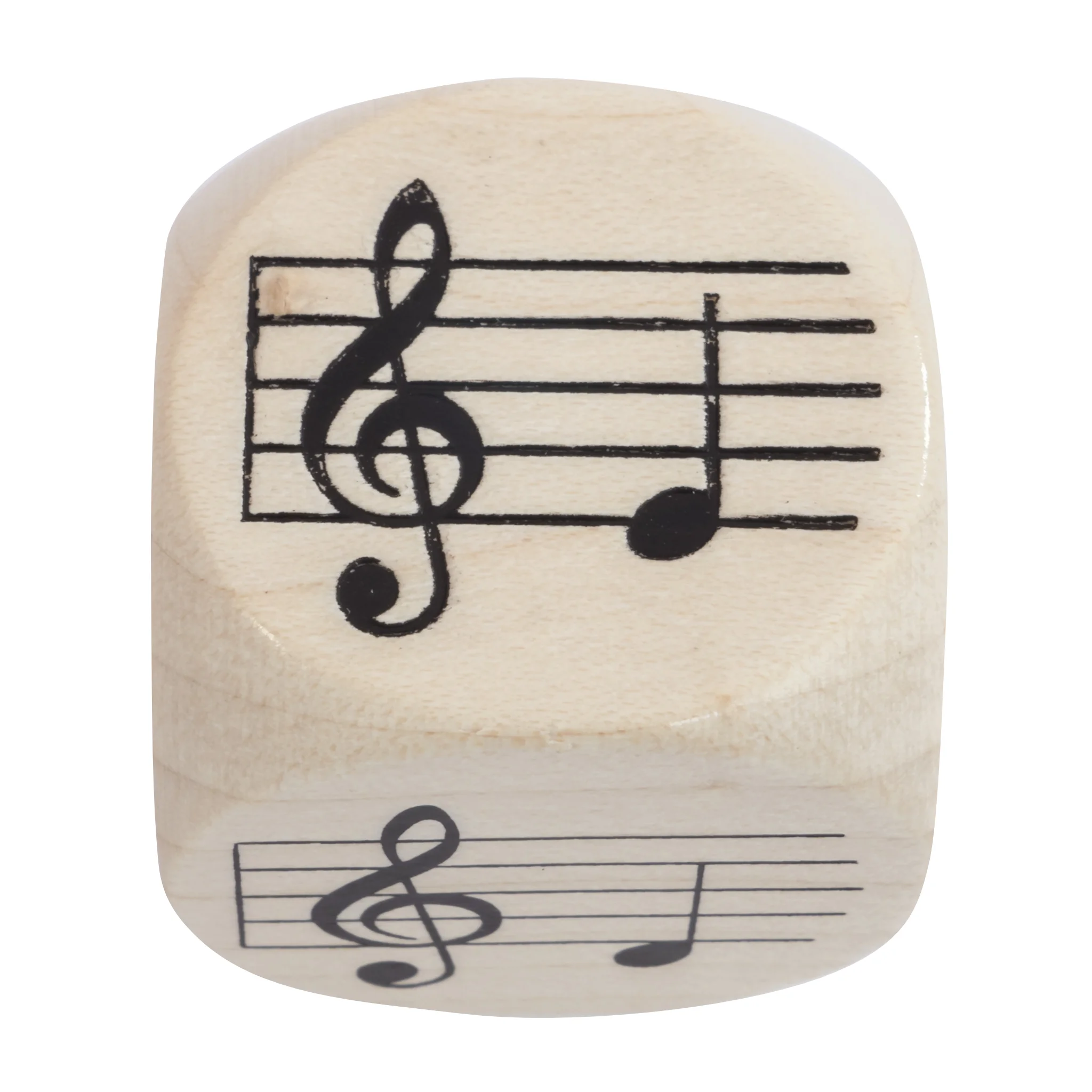 Holzstempel, Musiknoten, Notenstempel, Musikinstrument-Stempel, Notenblatt