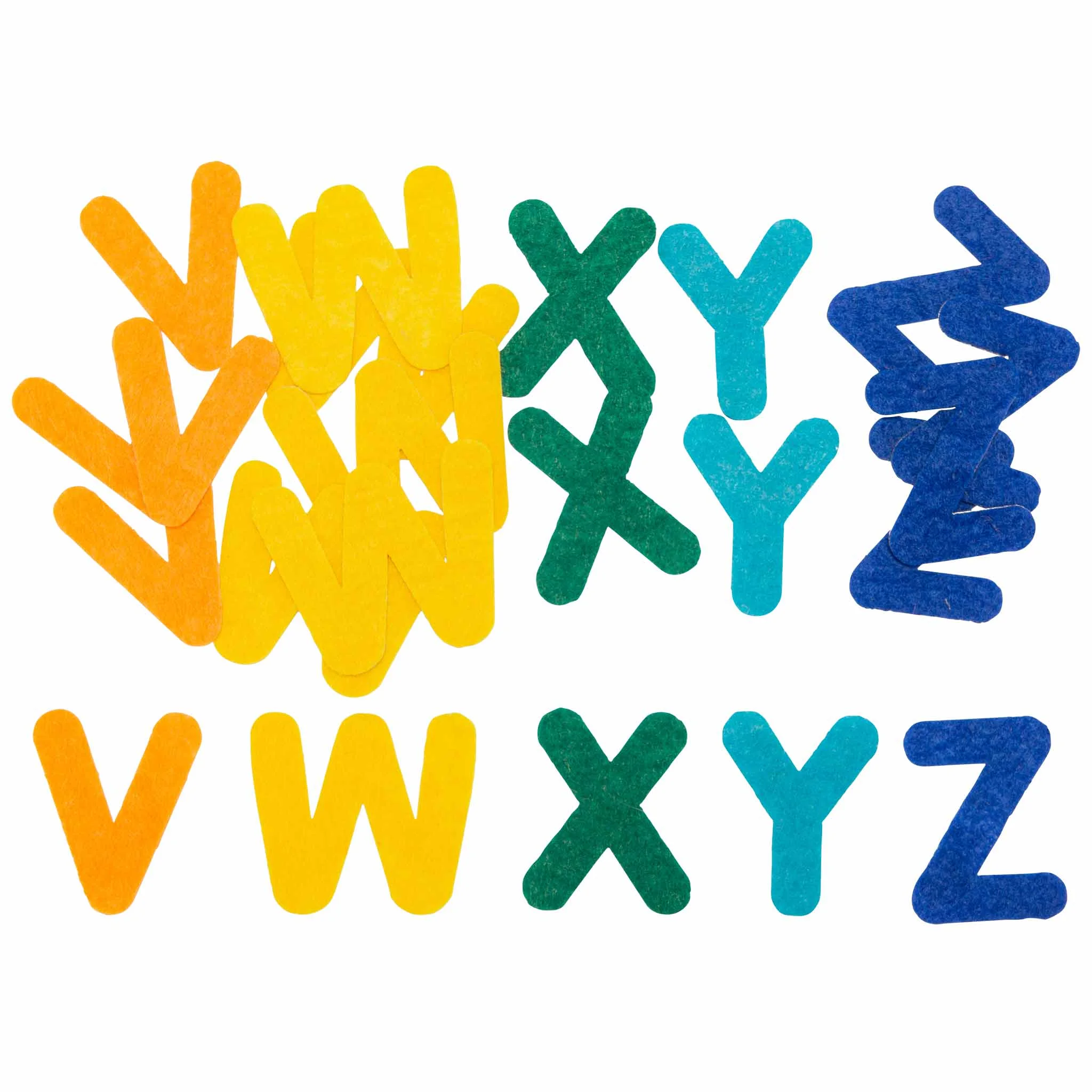 Alphabetbuchstaben, Ausschnittbuchstaben, bunte Buchstaben, Schaumstoffbuchstaben, Bildungsspielzeug