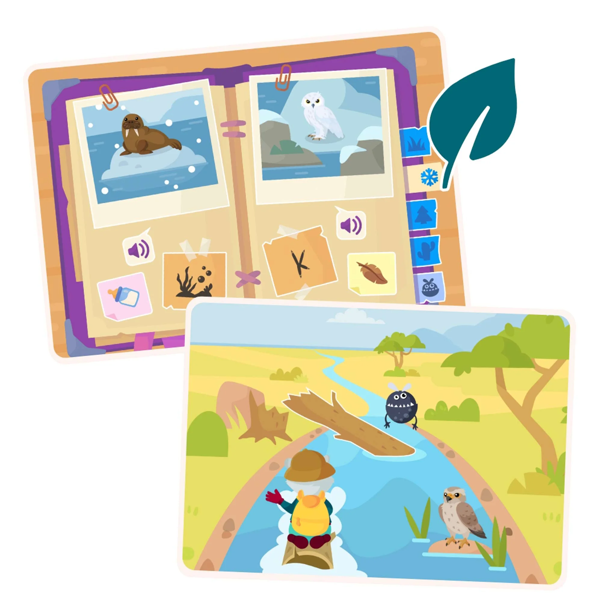 Kinderbuch, Lernbuch, Tierwelt, Natur, Pebble