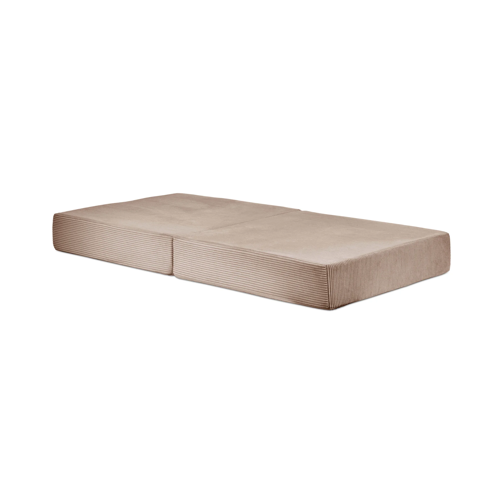Sofa Bett, Bettsystem, Sofakissen, Corduroy, Beige