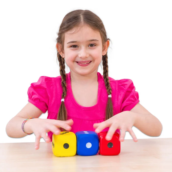 Kinder, Würfel, bunt, Spiel, Bildung