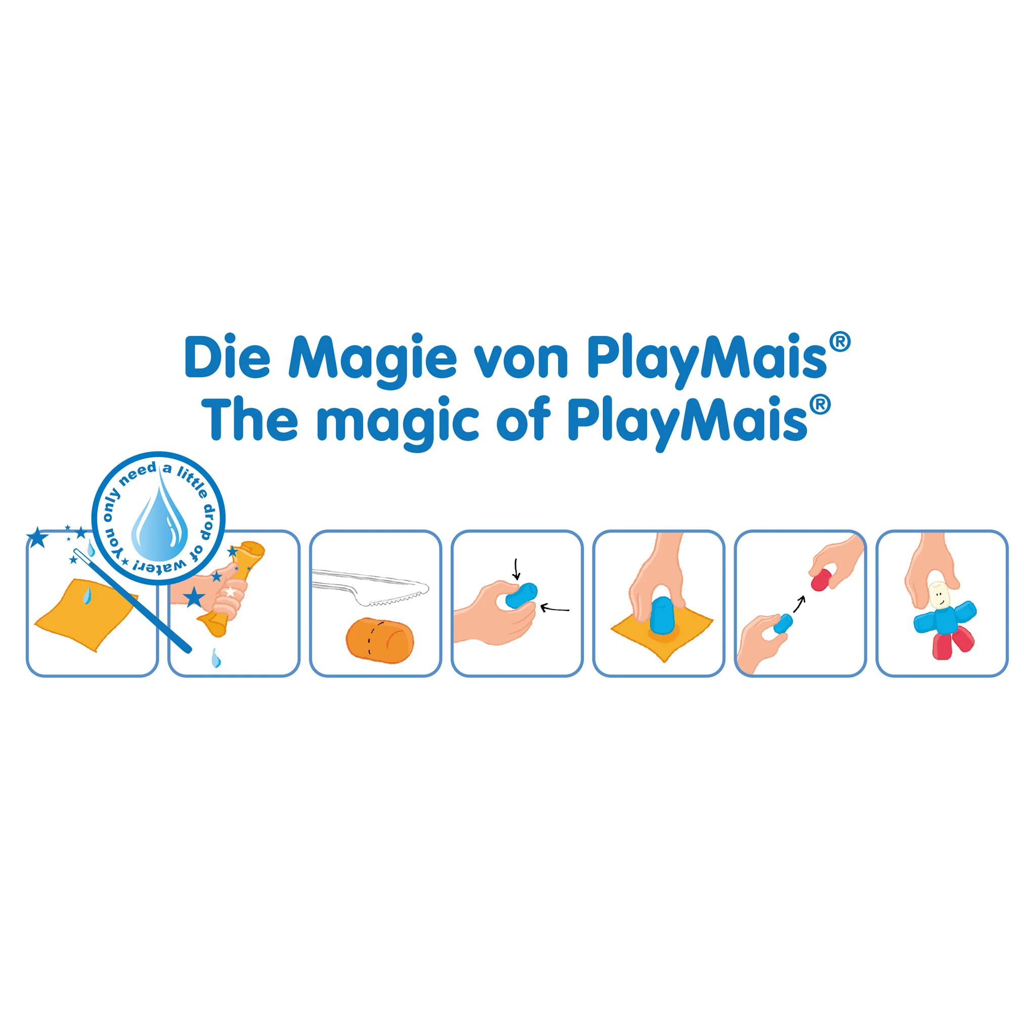 PlayMais, Knete, Bastelmaterial, Sandkasten, Farbe