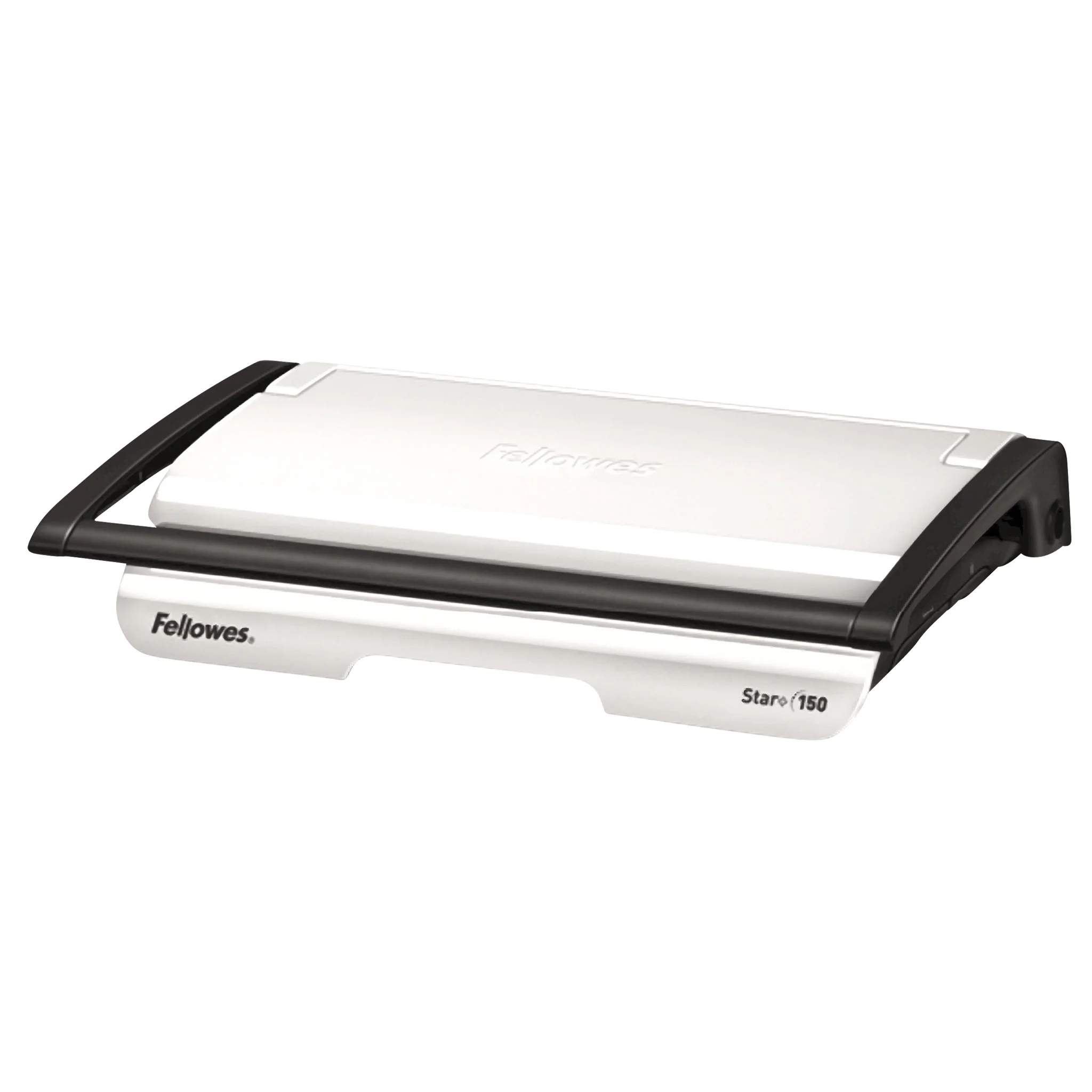 Heißklebepapier?, Schwarz/Weiß?, Stempelgerät, Ringkanten?, Fellowes Star-150