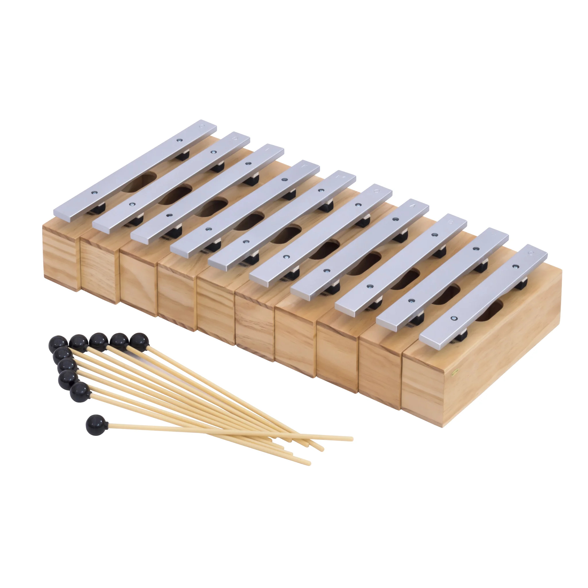 xylophon, kytlen?, wooden bars, mallets, musical instrument