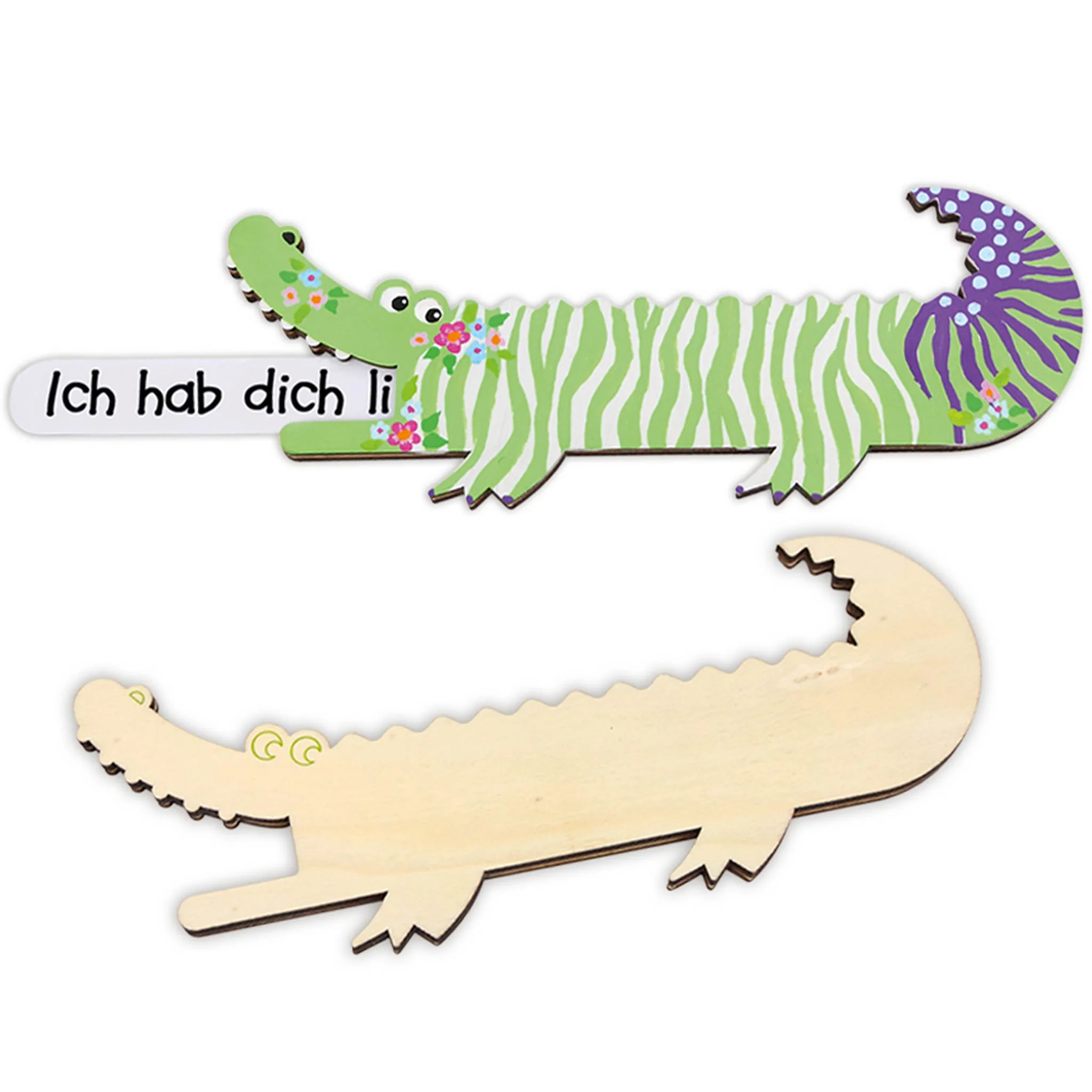Holzschnitt, Krokodil, Dinosaurier, Zugfigur, Tiermotiv