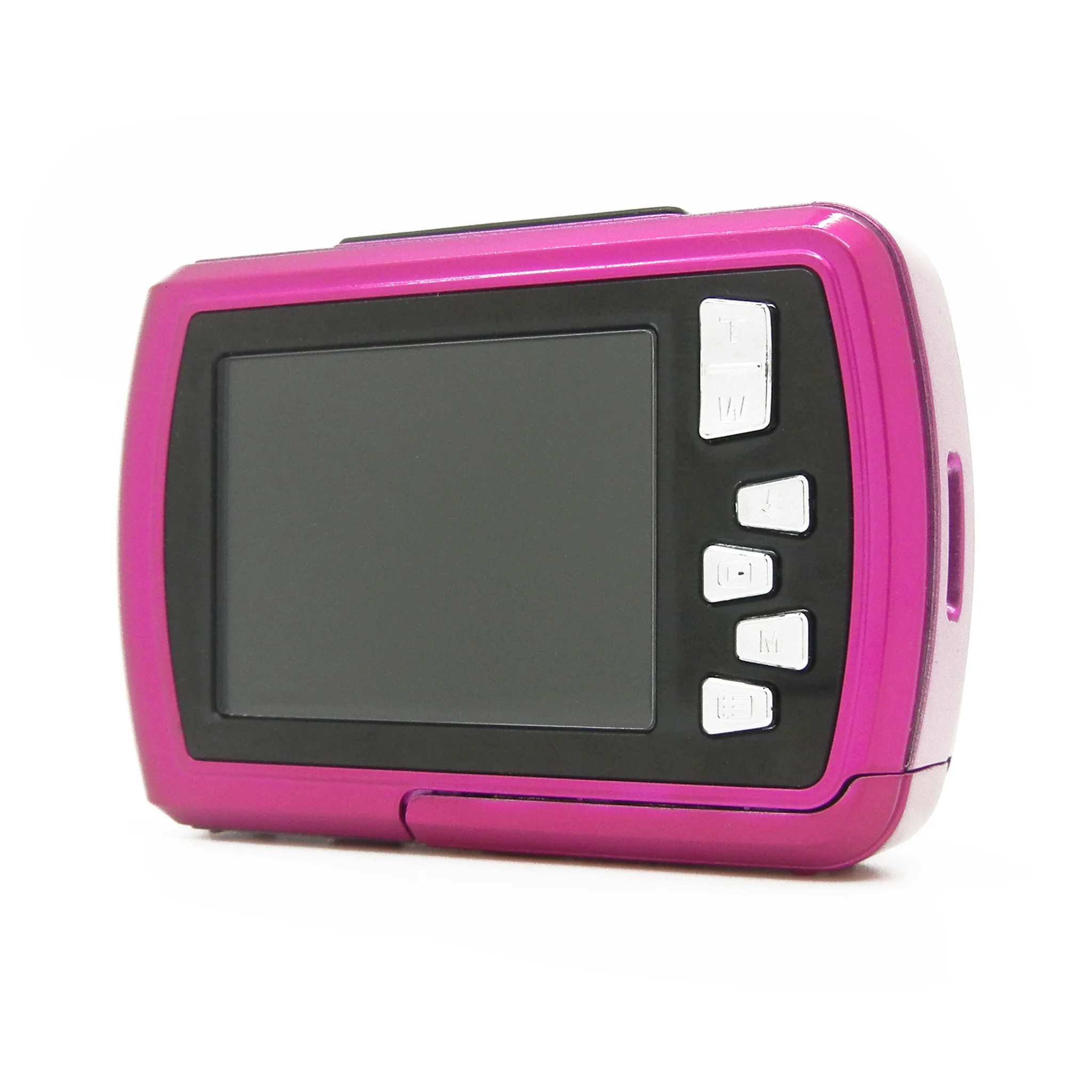 kamera, digital, pink, klein, screen