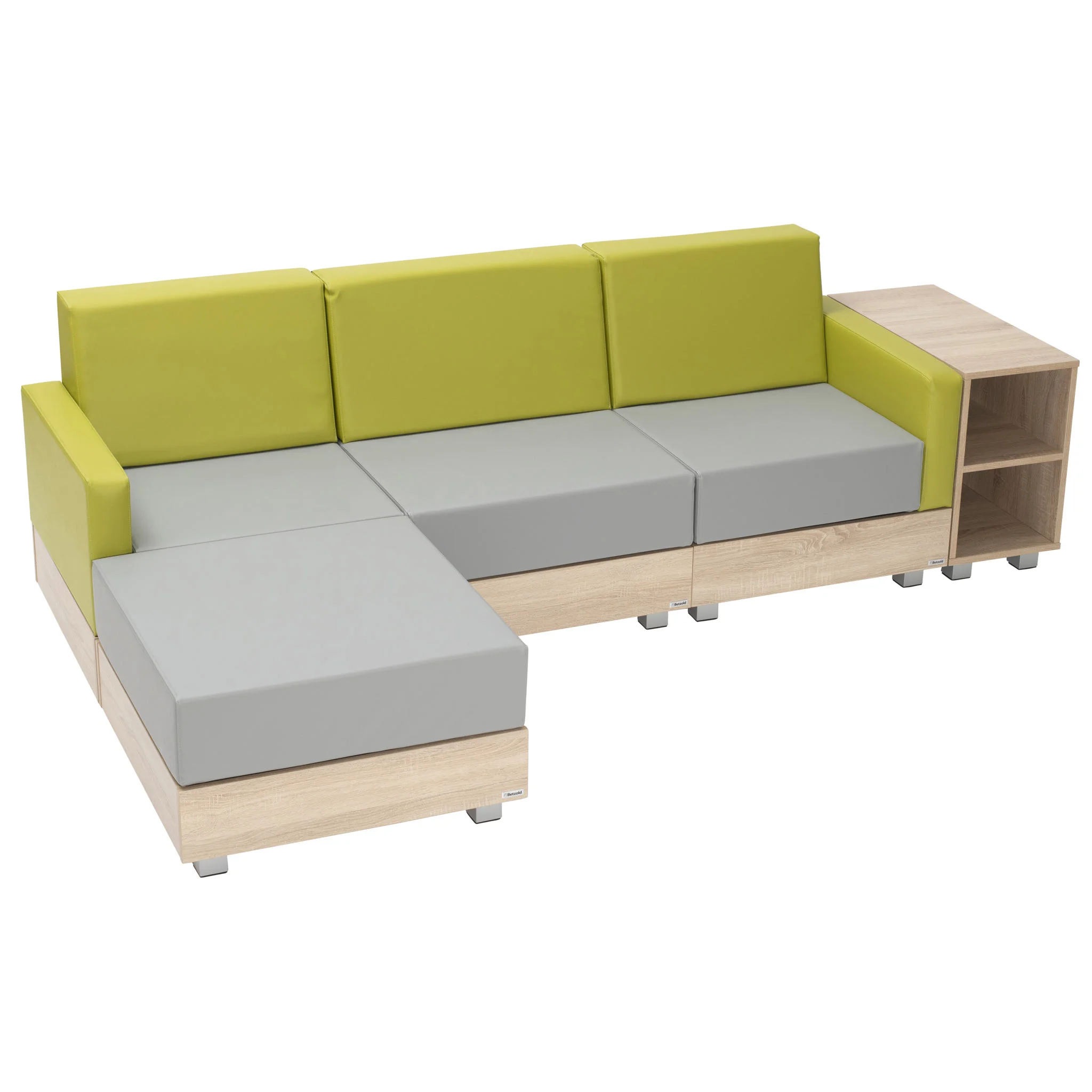 Chillo Set 4, Kunstleder Cherry