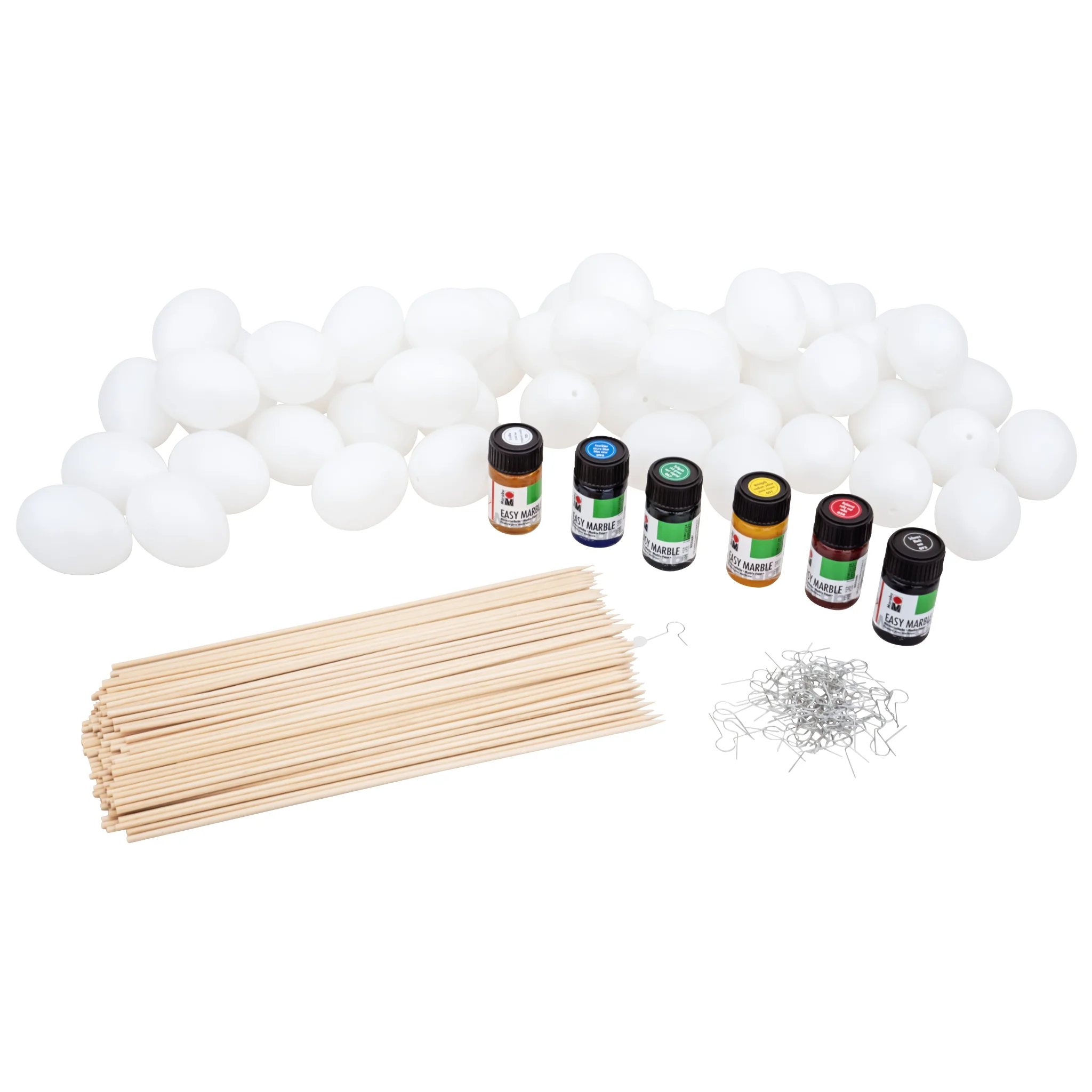 Ostereier-Marmorier-Set